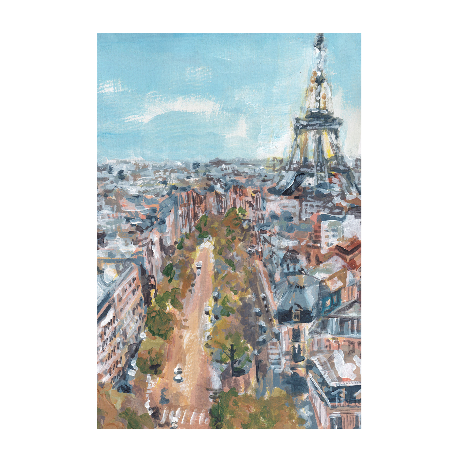 wall-art-print-canvas-poster-framed-Paris , By Alice Kwan-1