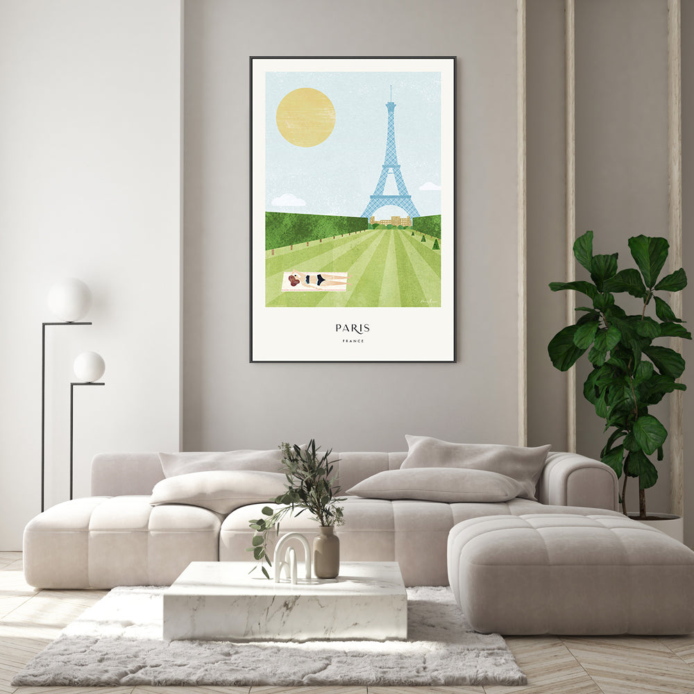 wall-art-print-canvas-poster-framed-Paris, France , By Henry Rivers-GIOIA-WALL-ART