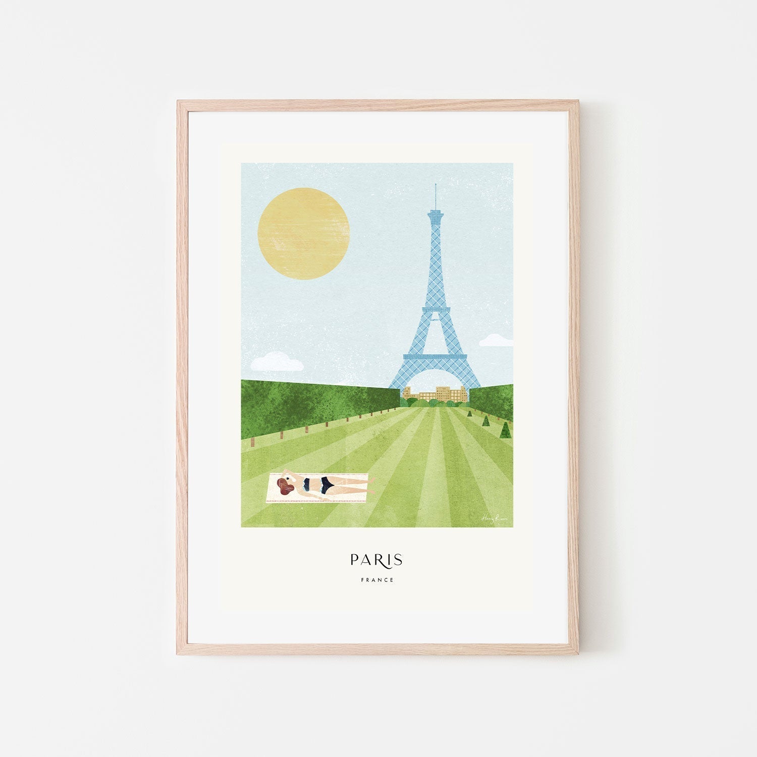 wall-art-print-canvas-poster-framed-Paris, France , By Henry Rivers-GIOIA-WALL-ART