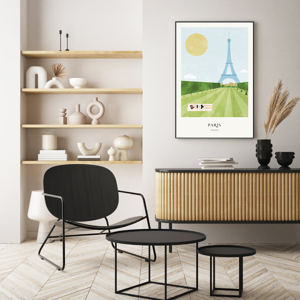 wall-art-print-canvas-poster-framed-Paris, France , By Henry Rivers-GIOIA-WALL-ART