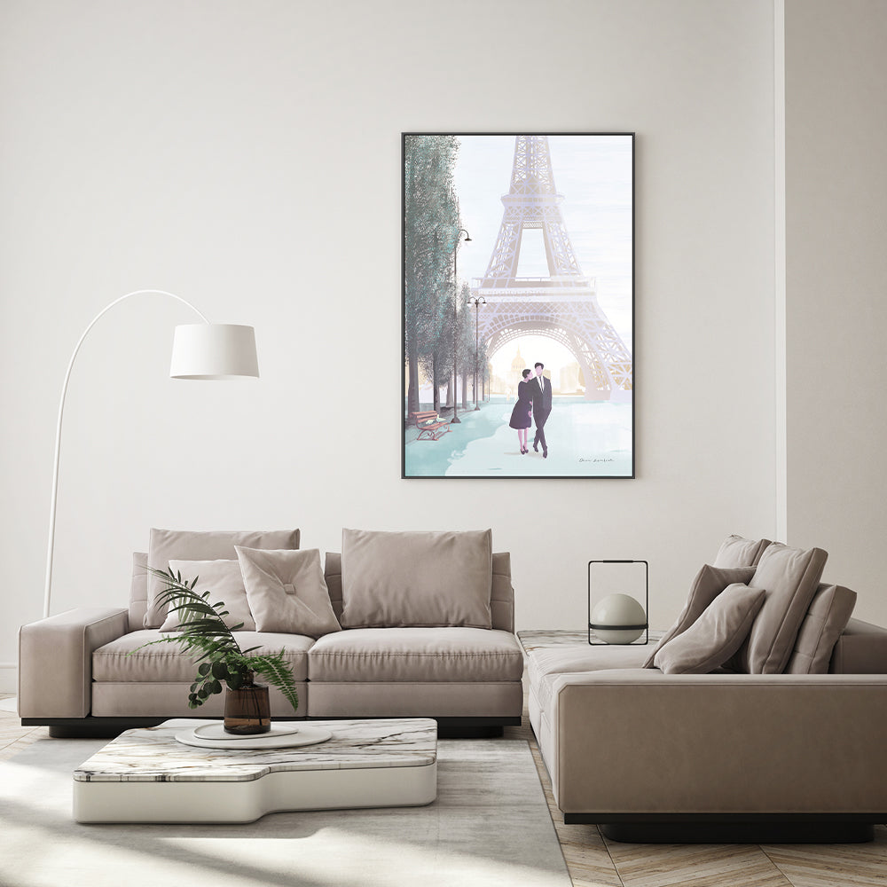 wall-art-print-canvas-poster-framed-Paris Love , By Omar Escalante-GIOIA-WALL-ART