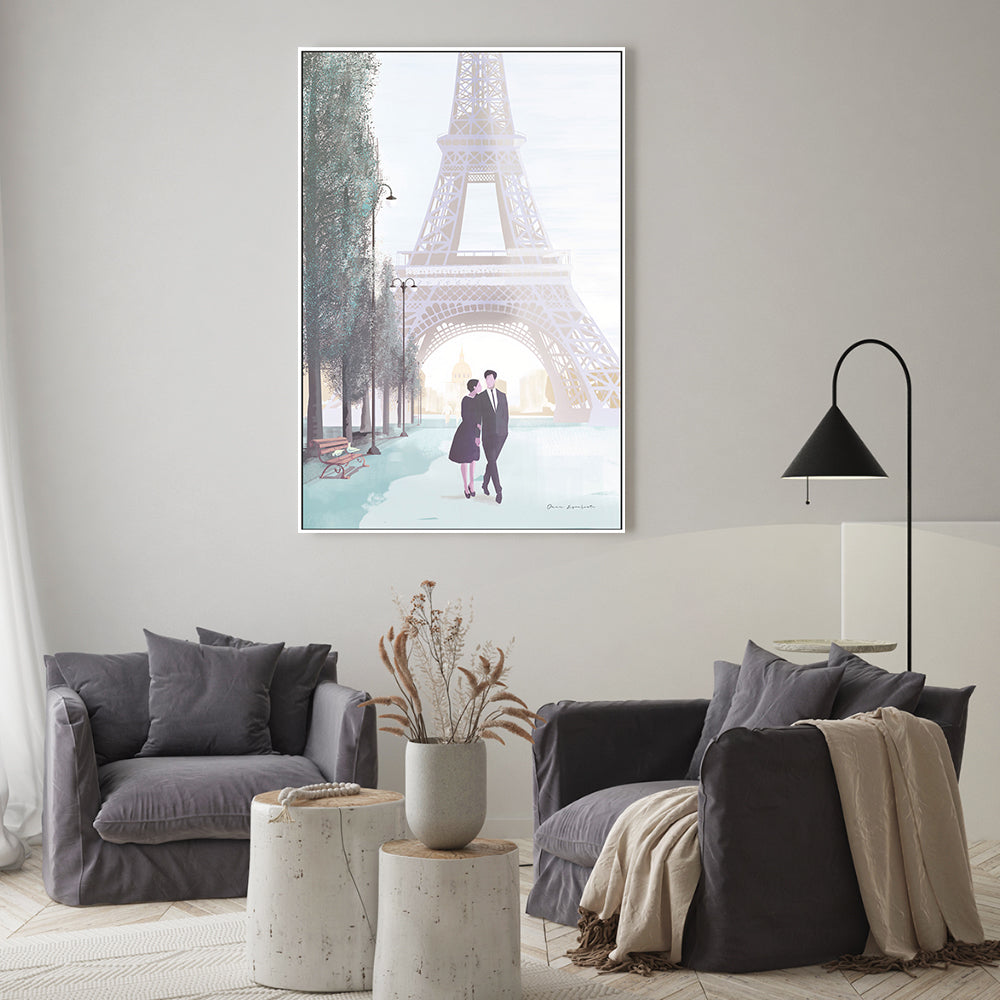 wall-art-print-canvas-poster-framed-Paris Love , By Omar Escalante-GIOIA-WALL-ART