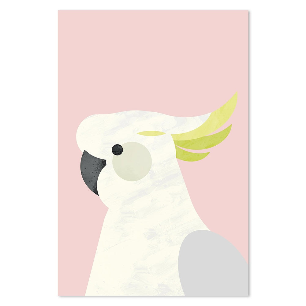 wall-art-print-canvas-poster-framed-Parrot, Style A , By Dan Hobday-by-Dan Hobday-Gioia Wall Art