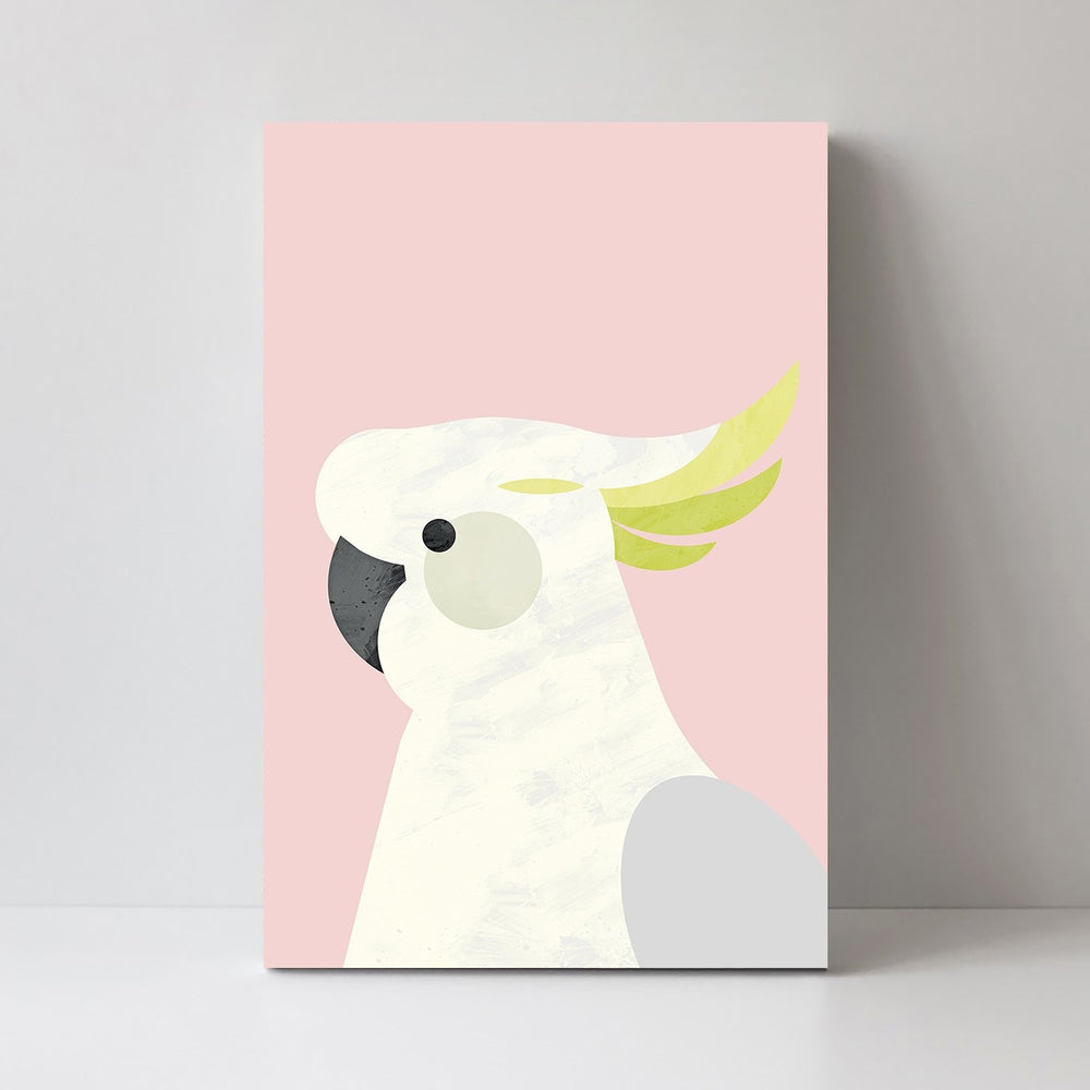 wall-art-print-canvas-poster-framed-Parrot, Style A , By Dan Hobday-by-Dan Hobday-Gioia Wall Art