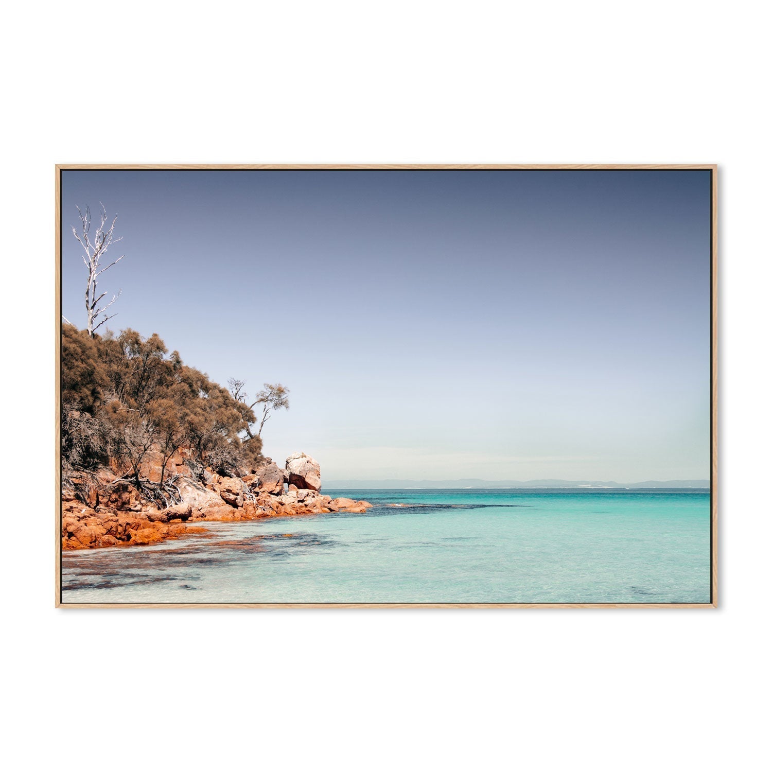 wall-art-print-canvas-poster-framed-Passage Beach, Great Oyster Bay, Tasmania , By Earth Sea & Me , By Earth Sea & Me-GIOIA-WALL-ART