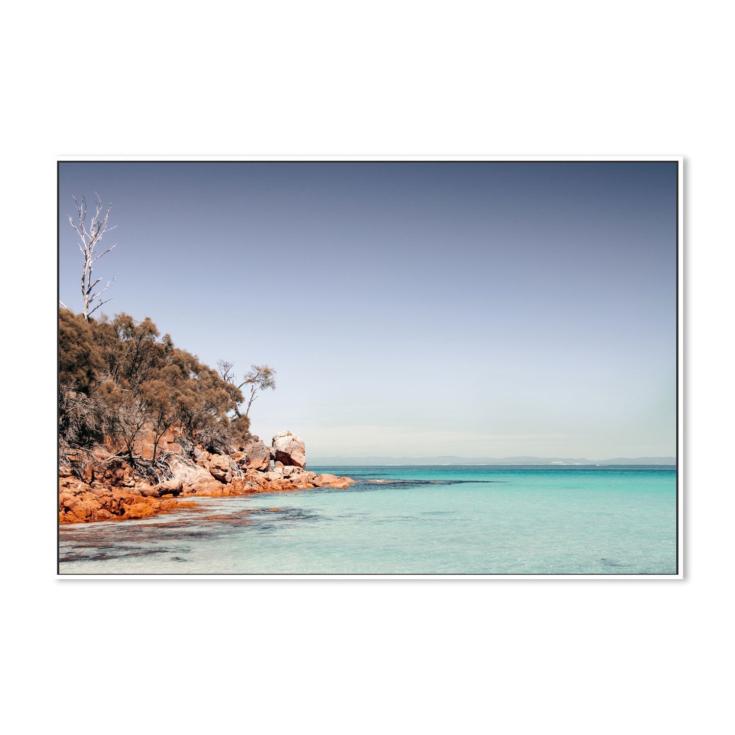 wall-art-print-canvas-poster-framed-Passage Beach, Great Oyster Bay, Tasmania , By Earth Sea & Me , By Earth Sea & Me-GIOIA-WALL-ART