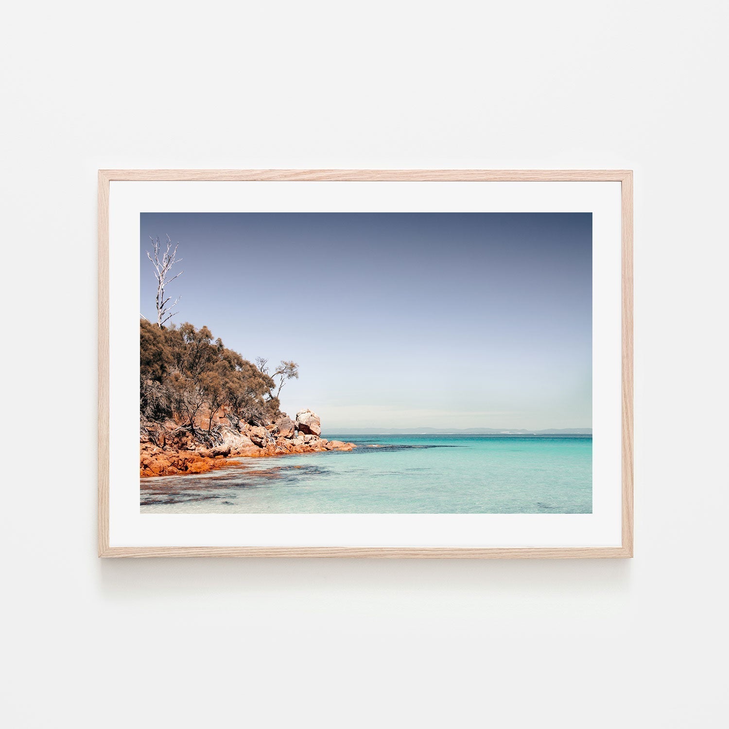 wall-art-print-canvas-poster-framed-Passage Beach, Great Oyster Bay, Tasmania , By Earth Sea & Me , By Earth Sea & Me-GIOIA-WALL-ART