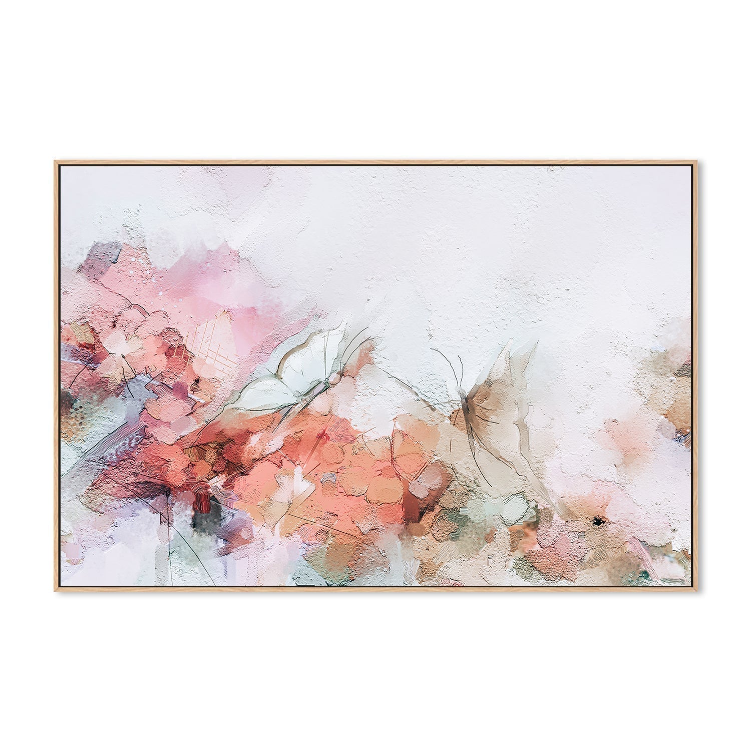 wall-art-print-canvas-poster-framed-Pastel Abstract-by-Gioia Wall Art-Gioia Wall Art