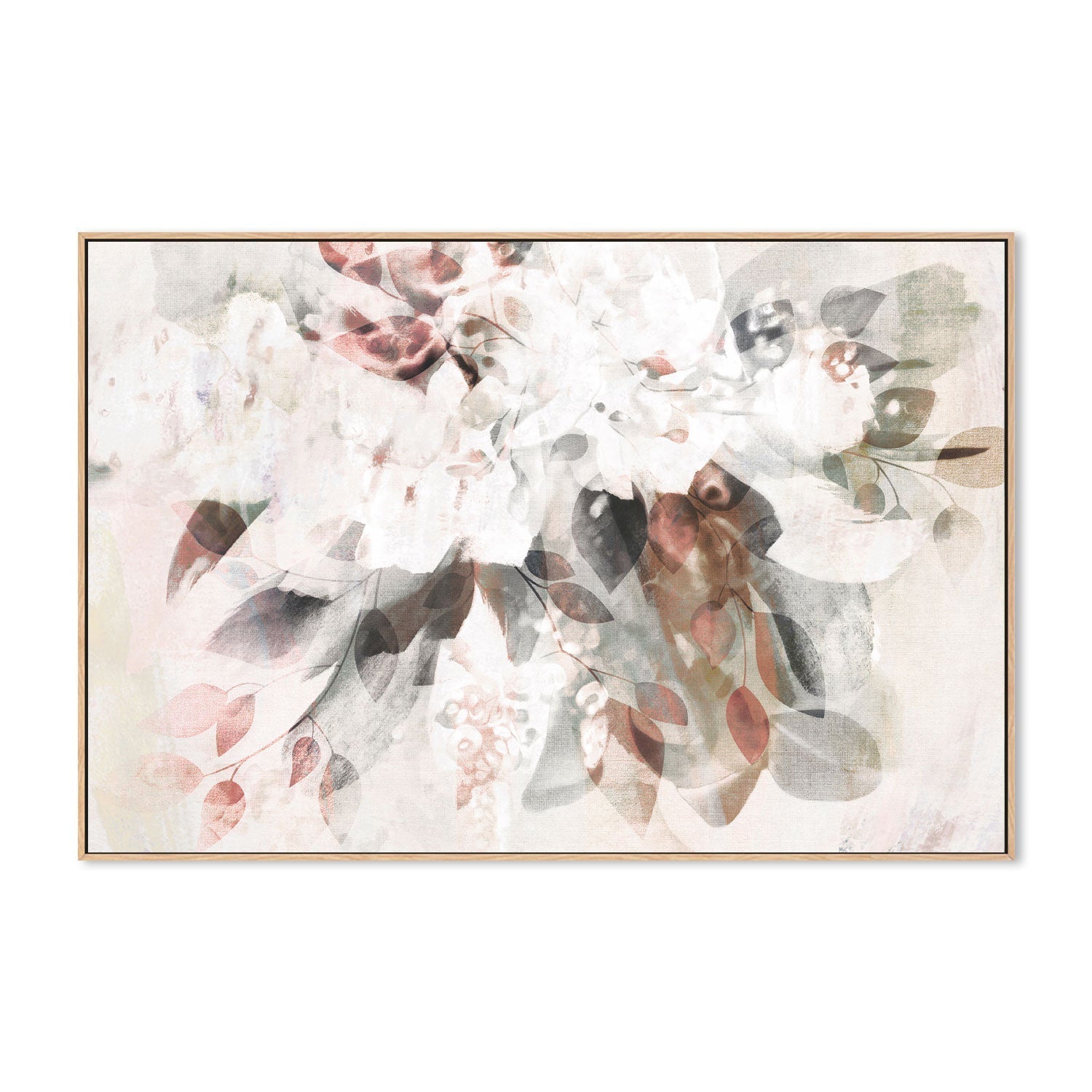 wall-art-print-canvas-poster-framed-Pastel Abstract Bouquet , By Dear Musketeer Studio-GIOIA-WALL-ART