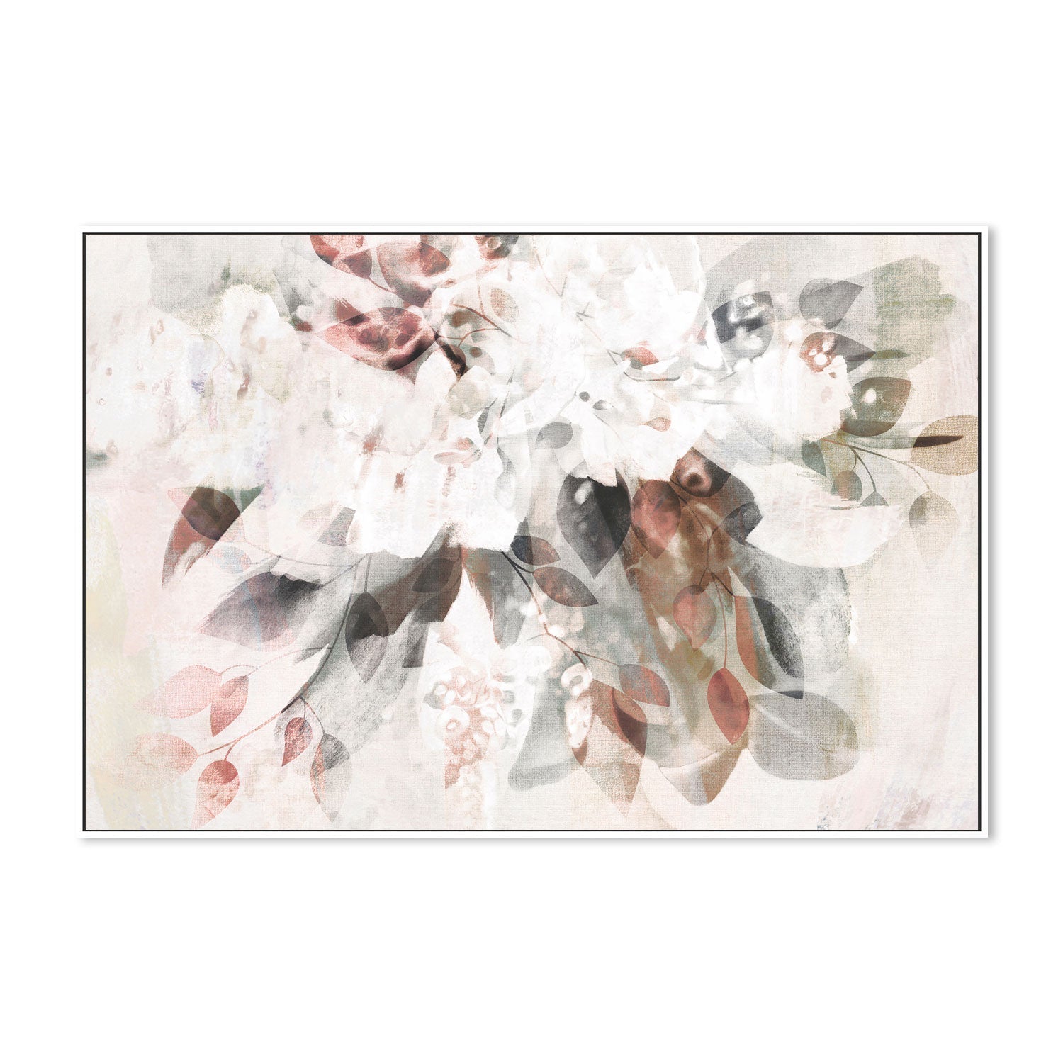 wall-art-print-canvas-poster-framed-Pastel Abstract Bouquet , By Dear Musketeer Studio-GIOIA-WALL-ART