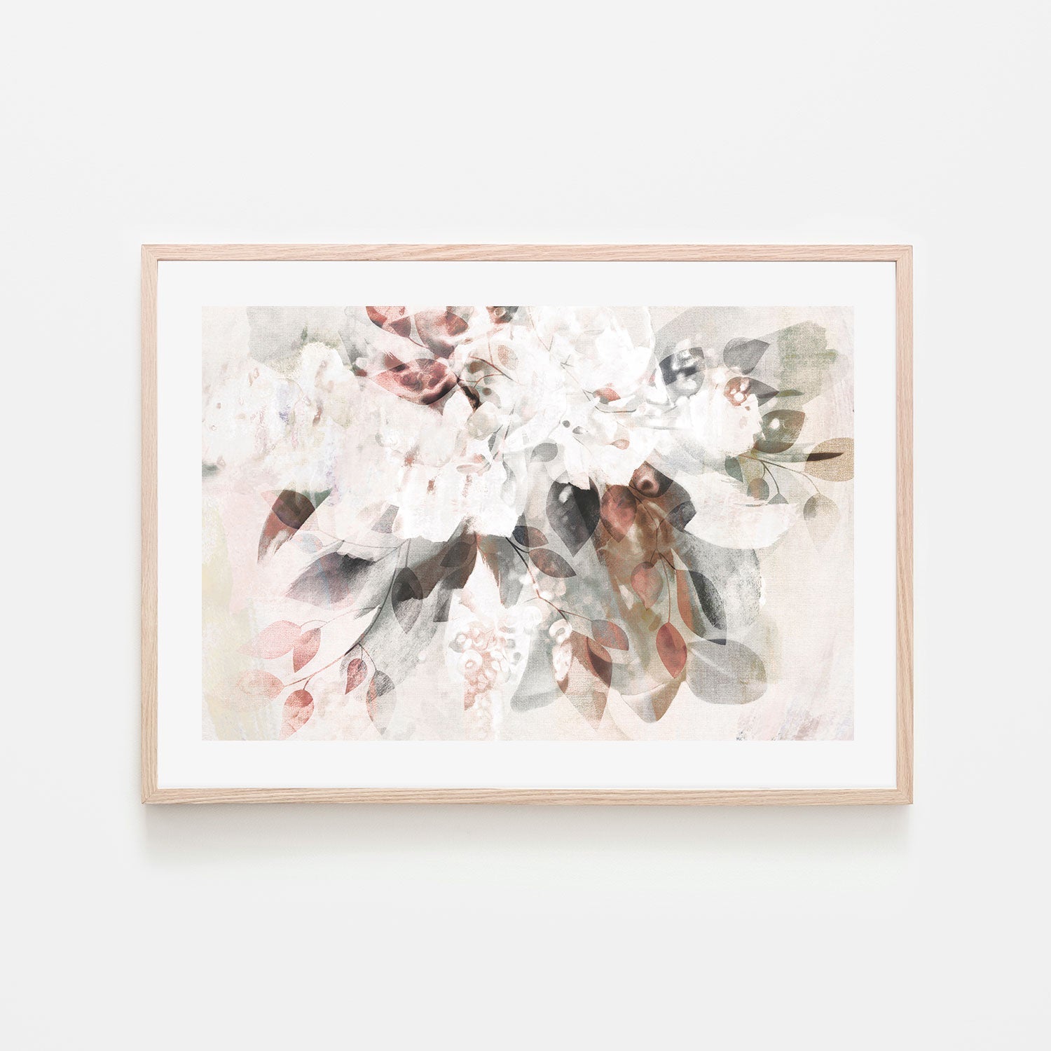 wall-art-print-canvas-poster-framed-Pastel Abstract Bouquet , By Dear Musketeer Studio-GIOIA-WALL-ART