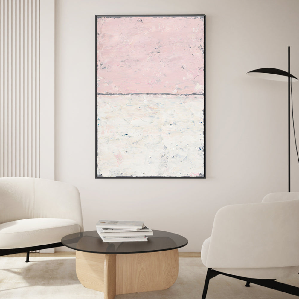 wall-art-print-canvas-poster-framed-Pastel Abstract , By Belinda Stone-2