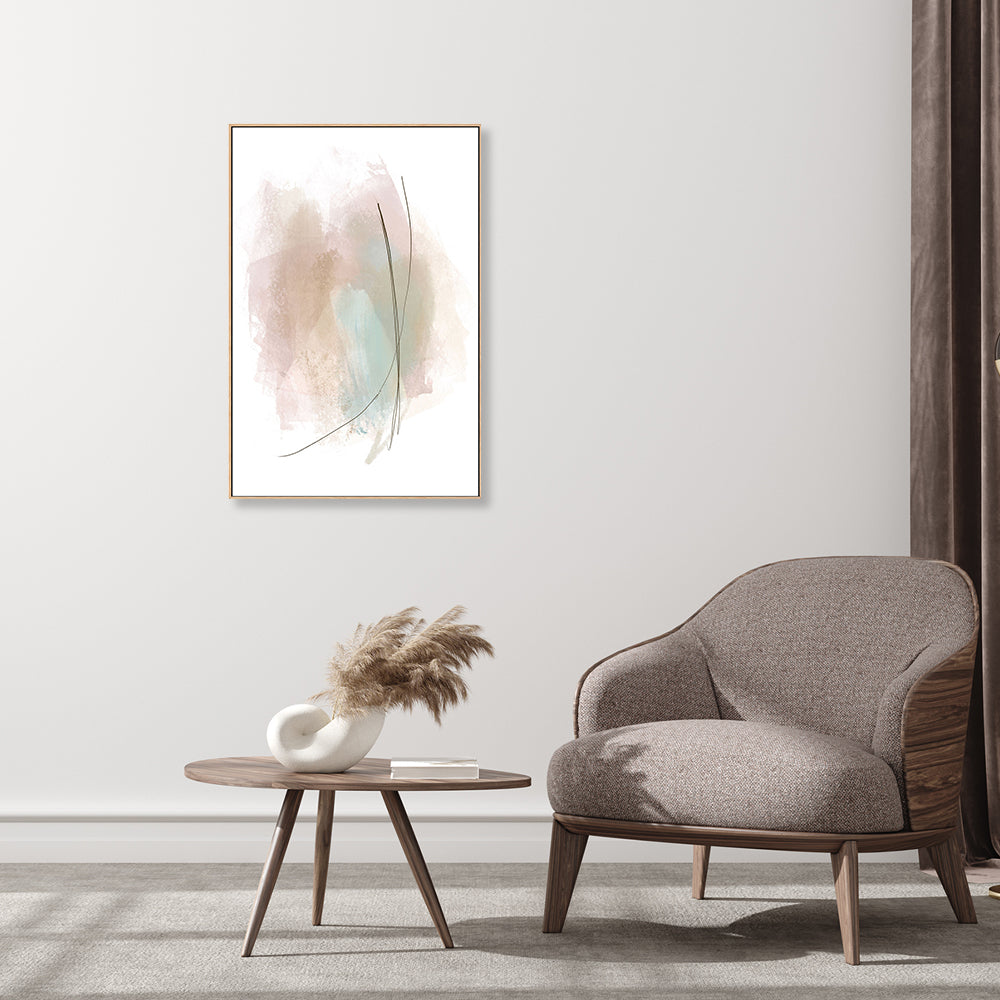 wall-art-print-canvas-poster-framed-Pastel Abstract , By Karine Tonial Grimm-GIOIA-WALL-ART