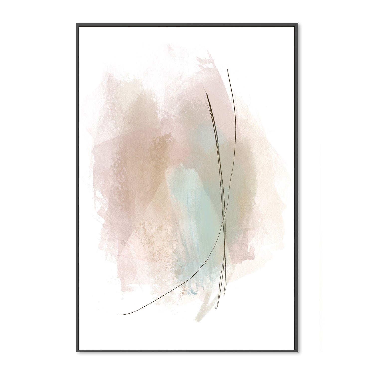 wall-art-print-canvas-poster-framed-Pastel Abstract , By Karine Tonial Grimm-GIOIA-WALL-ART