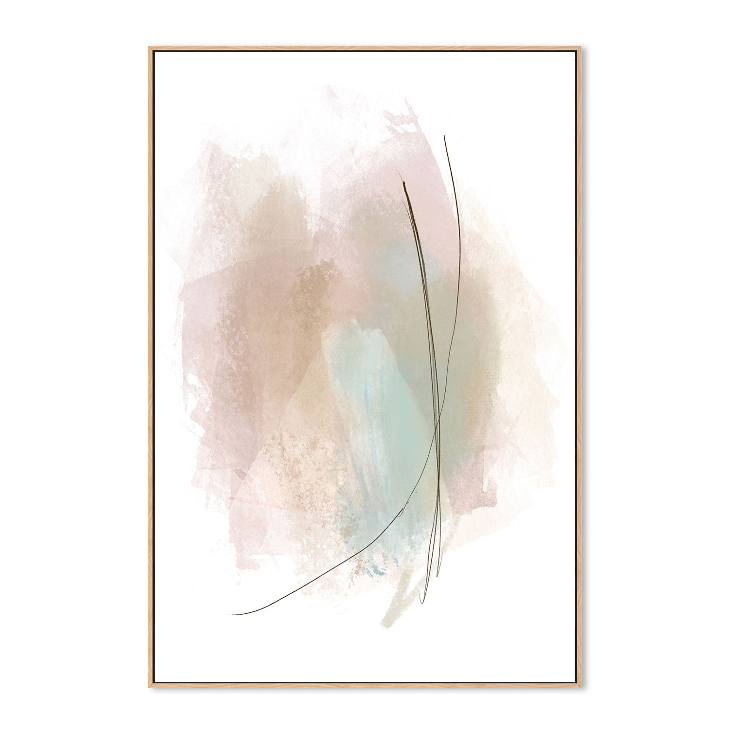 wall-art-print-canvas-poster-framed-Pastel Abstract , By Karine Tonial Grimm-GIOIA-WALL-ART