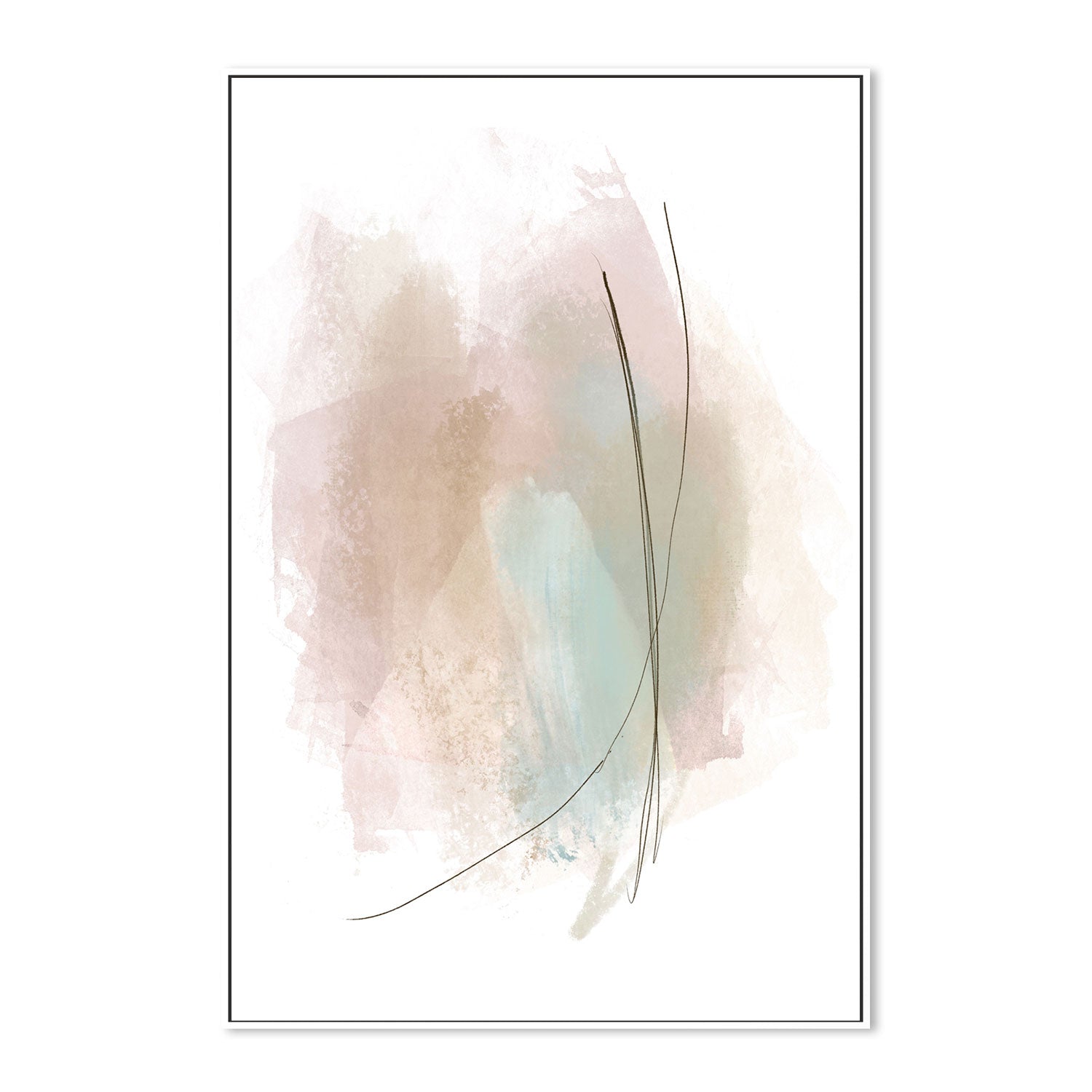 wall-art-print-canvas-poster-framed-Pastel Abstract , By Karine Tonial Grimm-GIOIA-WALL-ART