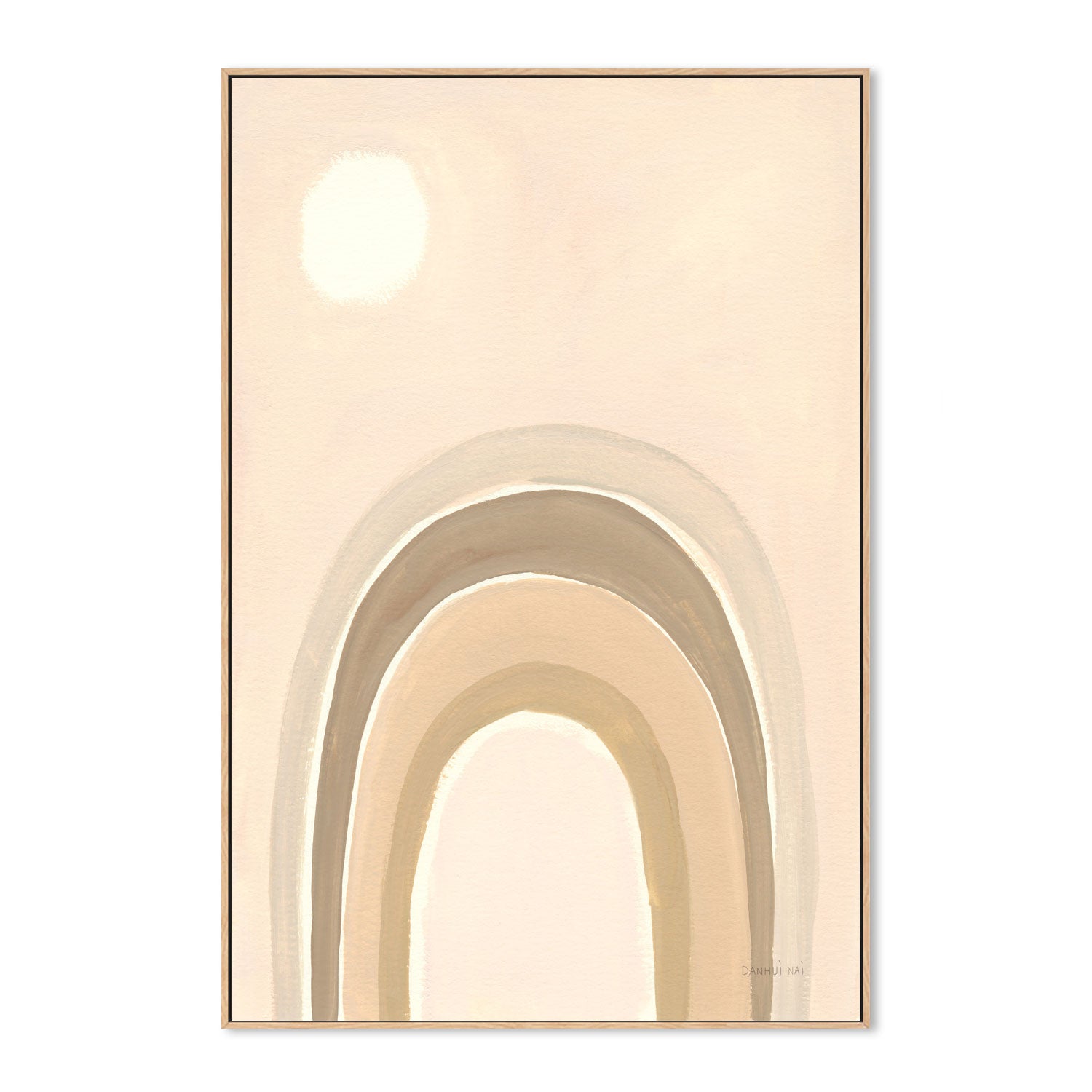 wall-art-print-canvas-poster-framed-Pastel Arch, Style A , By Danhui Nai-4