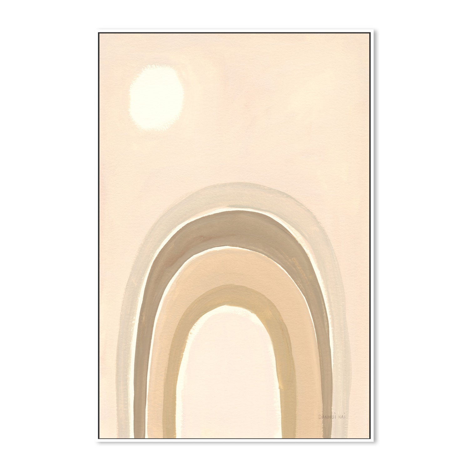 wall-art-print-canvas-poster-framed-Pastel Arch, Style A , By Danhui Nai-5