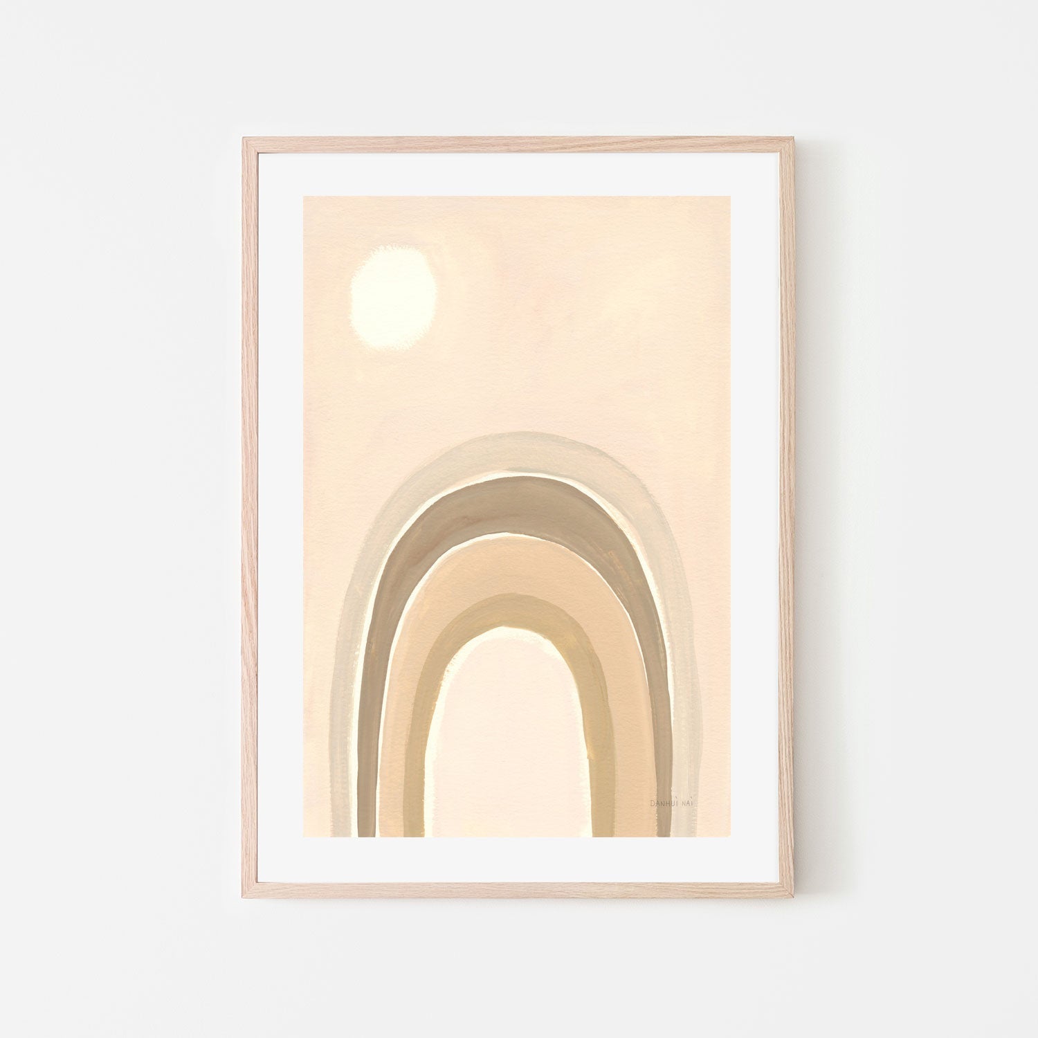 wall-art-print-canvas-poster-framed-Pastel Arch, Style A , By Danhui Nai-6