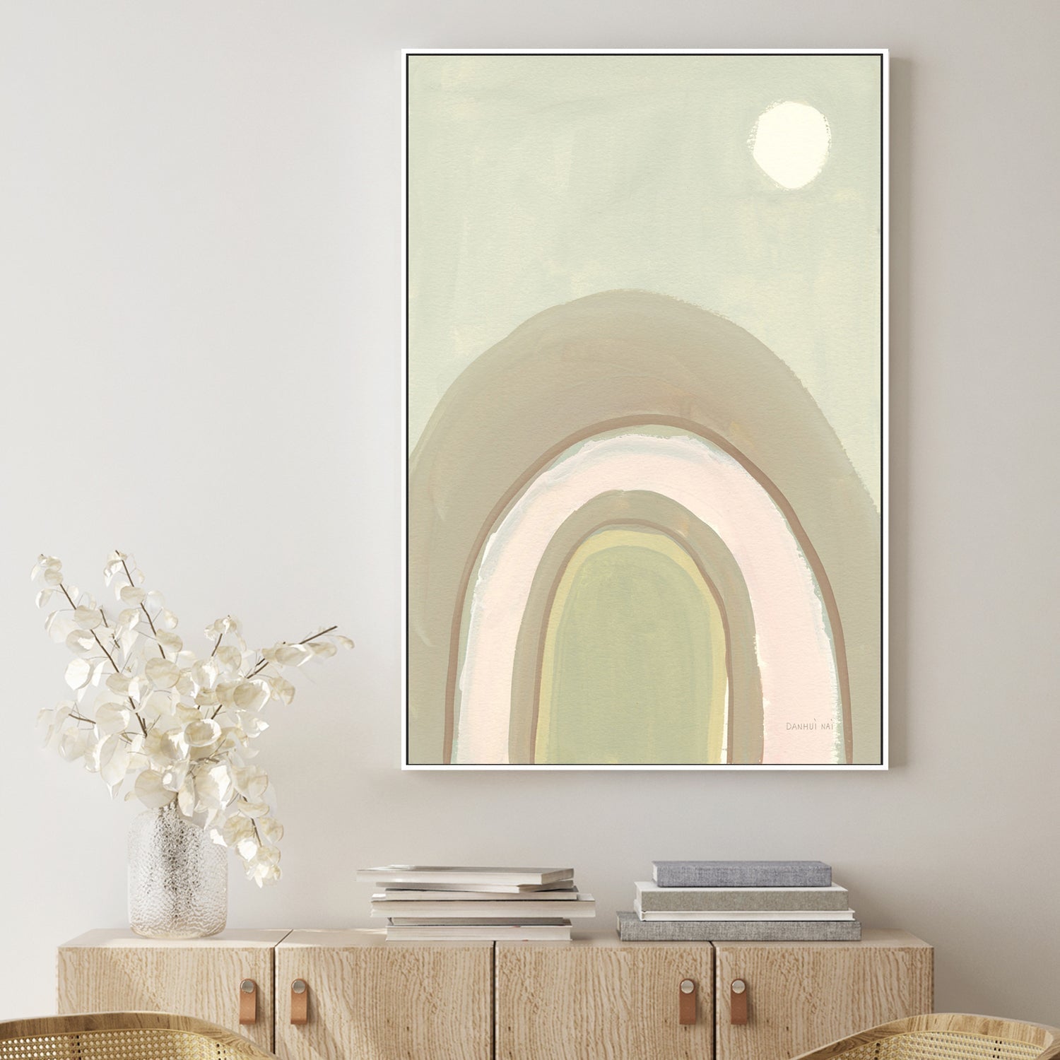 wall-art-print-canvas-poster-framed-Pastel Arch, Style B , By Danhui Nai-2