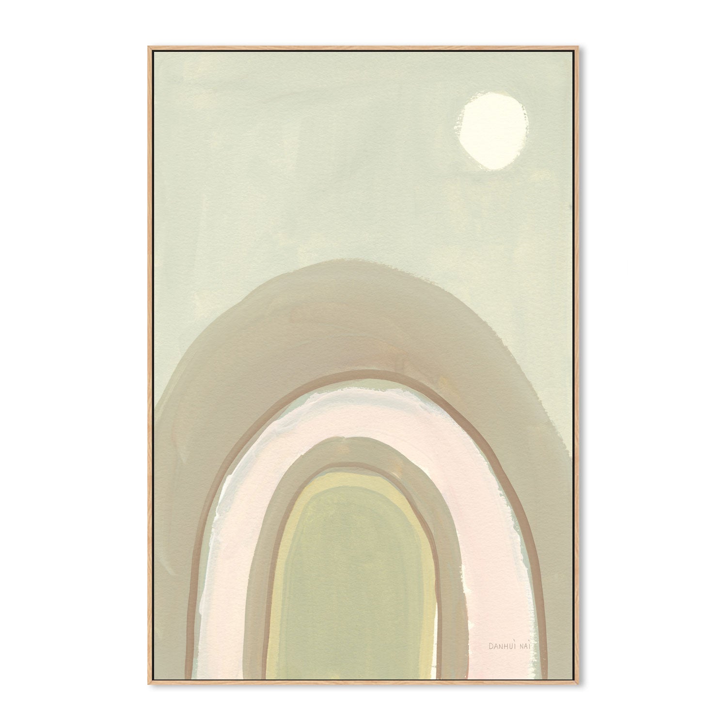 wall-art-print-canvas-poster-framed-Pastel Arch, Style B , By Danhui Nai-4