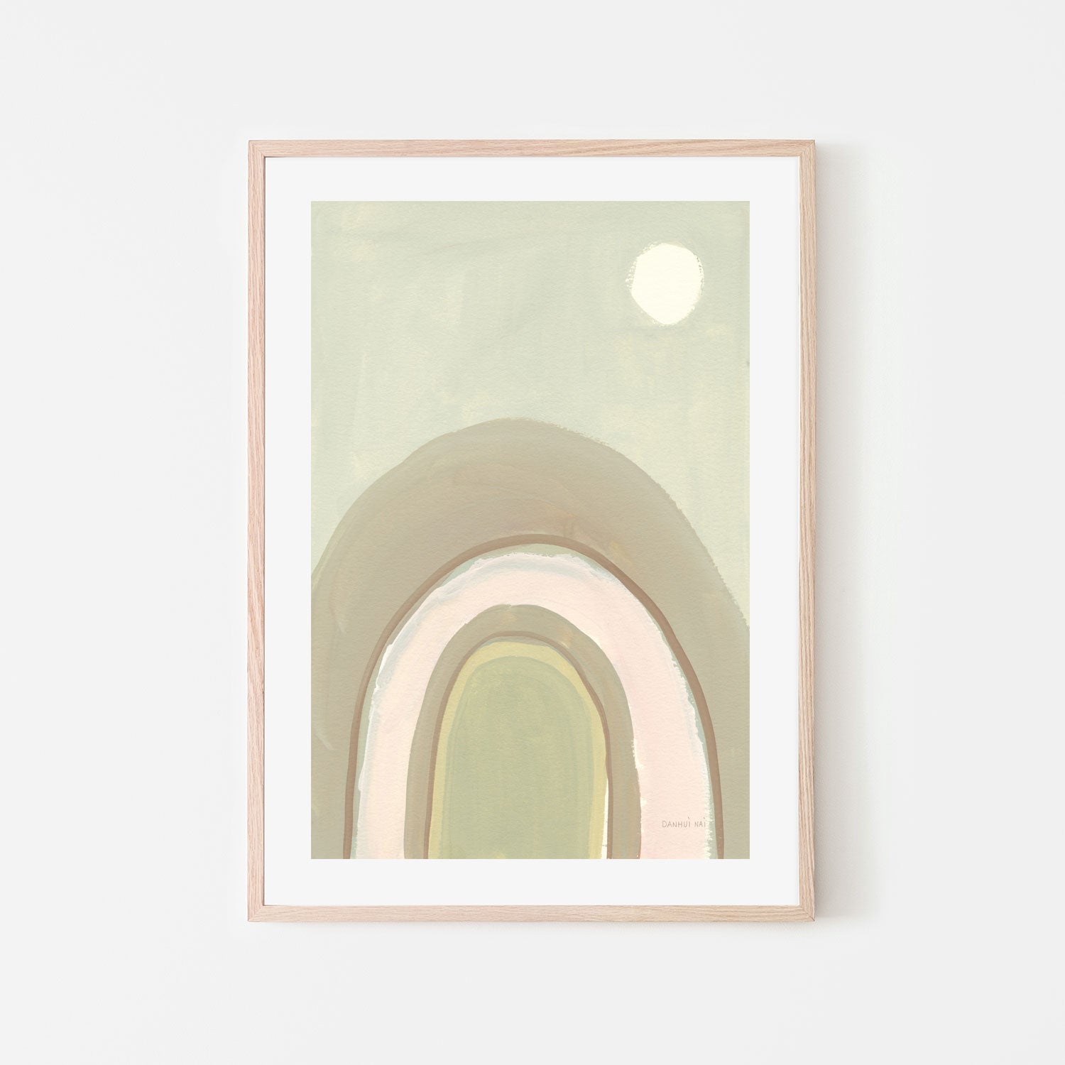 wall-art-print-canvas-poster-framed-Pastel Arch, Style B , By Danhui Nai-6