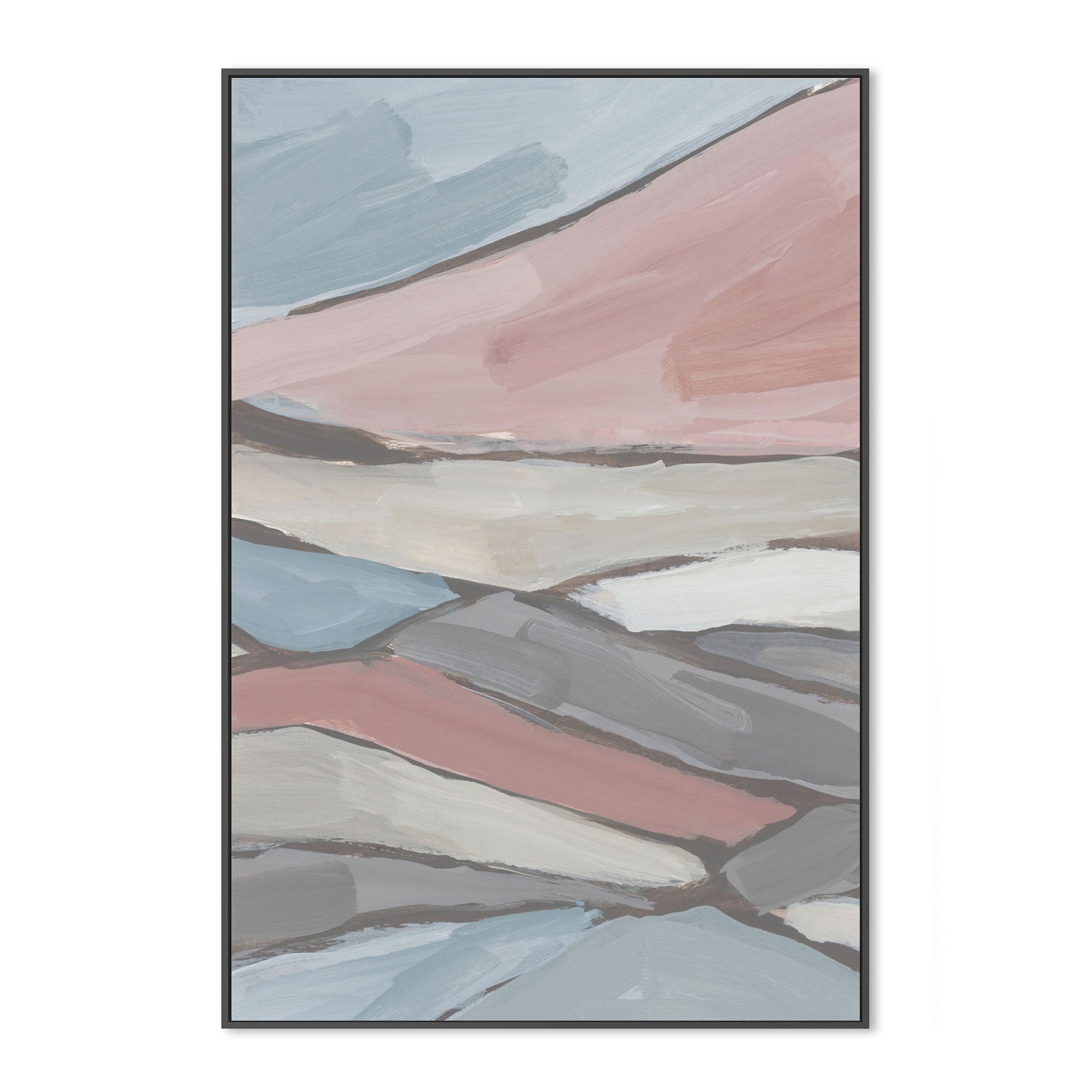 wall-art-print-canvas-poster-framed-Pastel Fragments, Style A , By Emily Wood-3