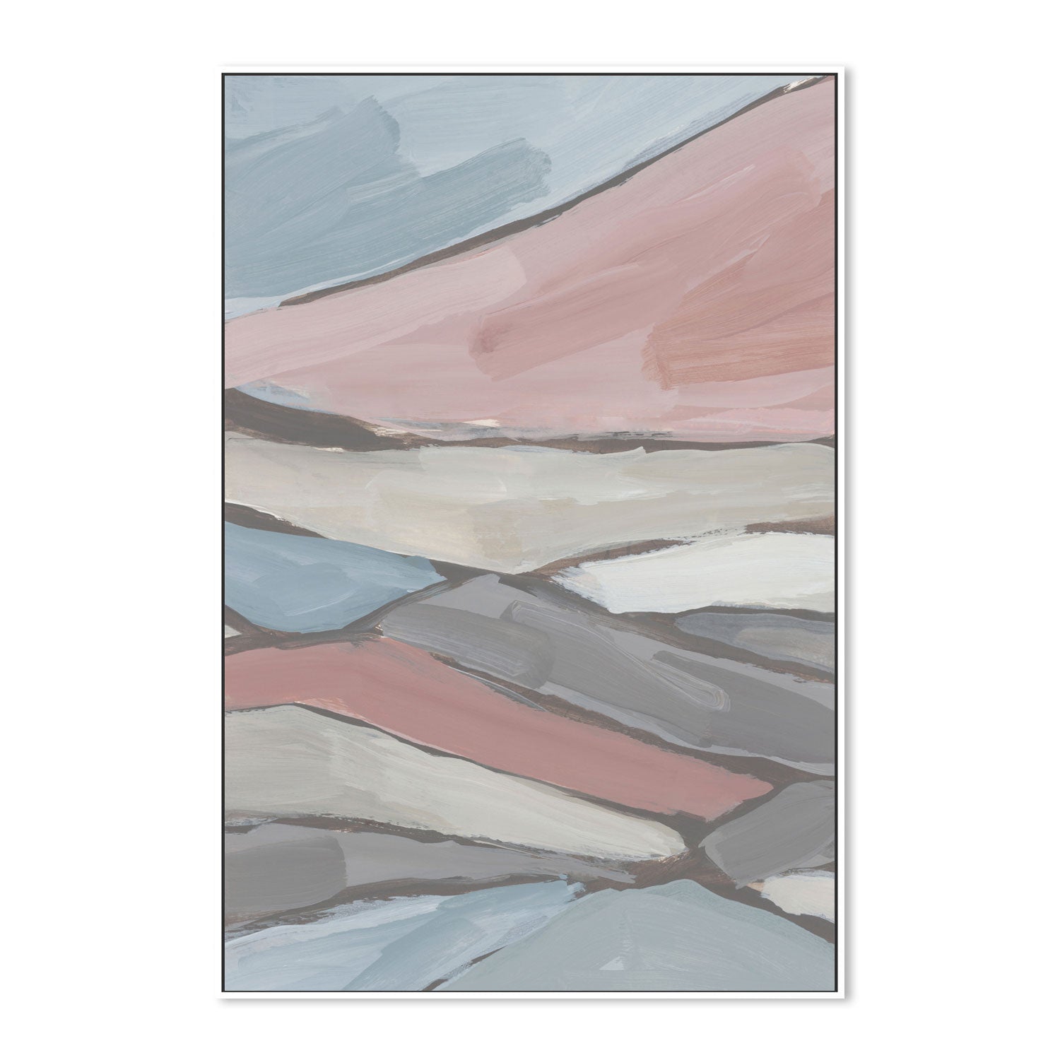 wall-art-print-canvas-poster-framed-Pastel Fragments, Style A , By Emily Wood-5