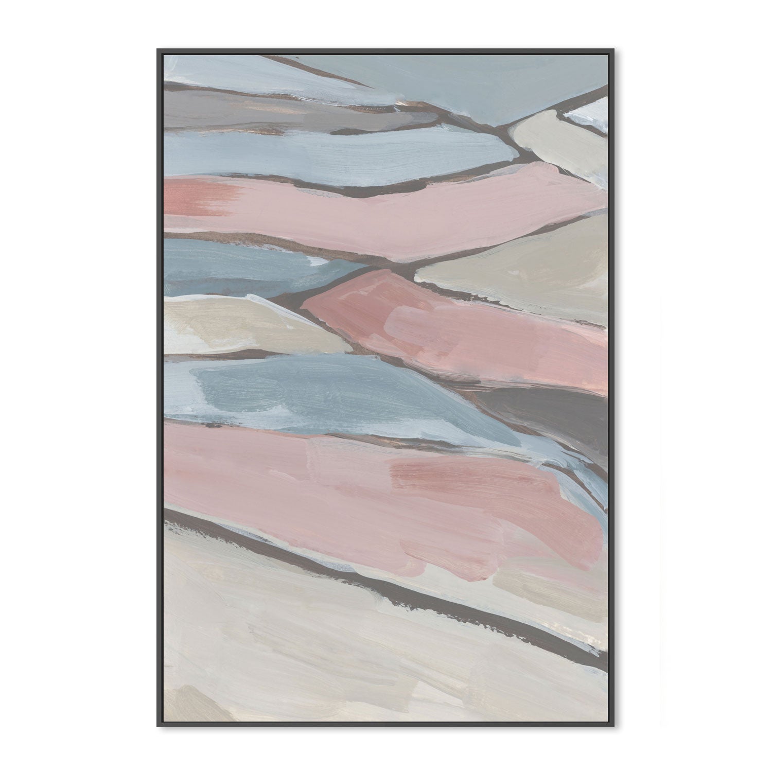 wall-art-print-canvas-poster-framed-Pastel Fragments, Style B , By Emily Wood-3