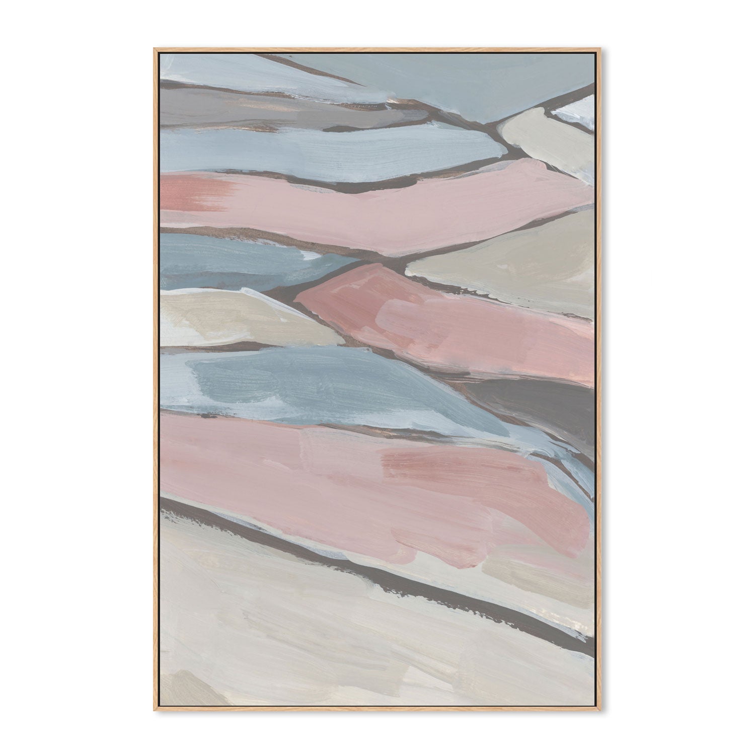 wall-art-print-canvas-poster-framed-Pastel Fragments, Style B , By Emily Wood-4