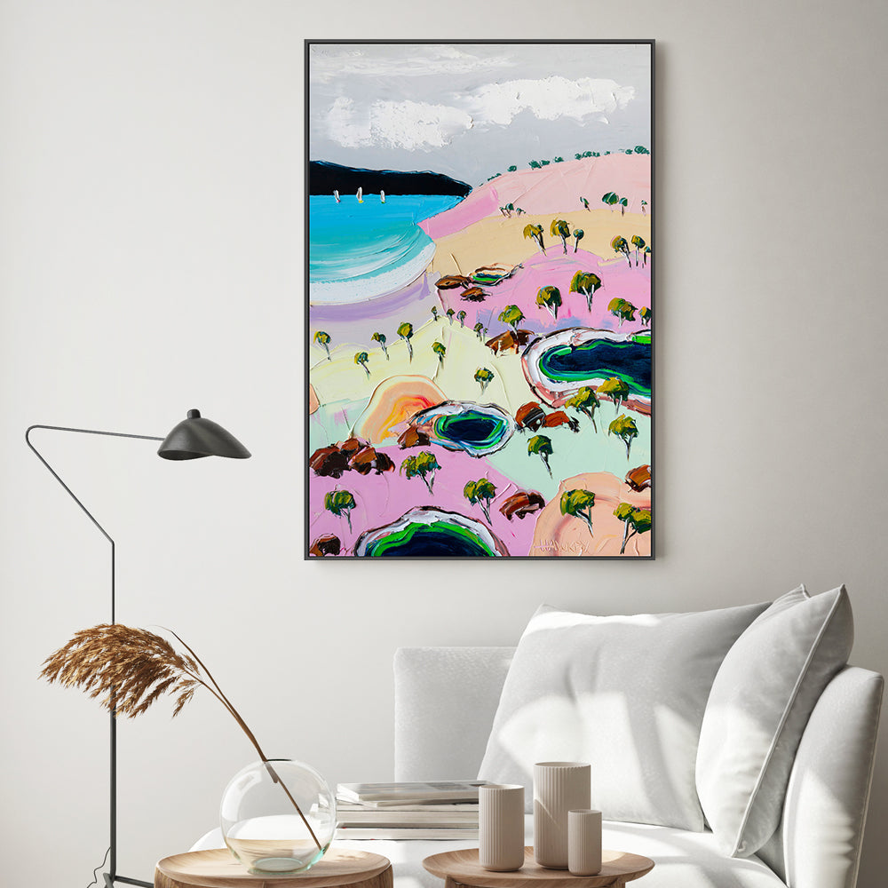 wall-art-print-canvas-poster-framed-Pastel Summer , By Angela Hawkey-2