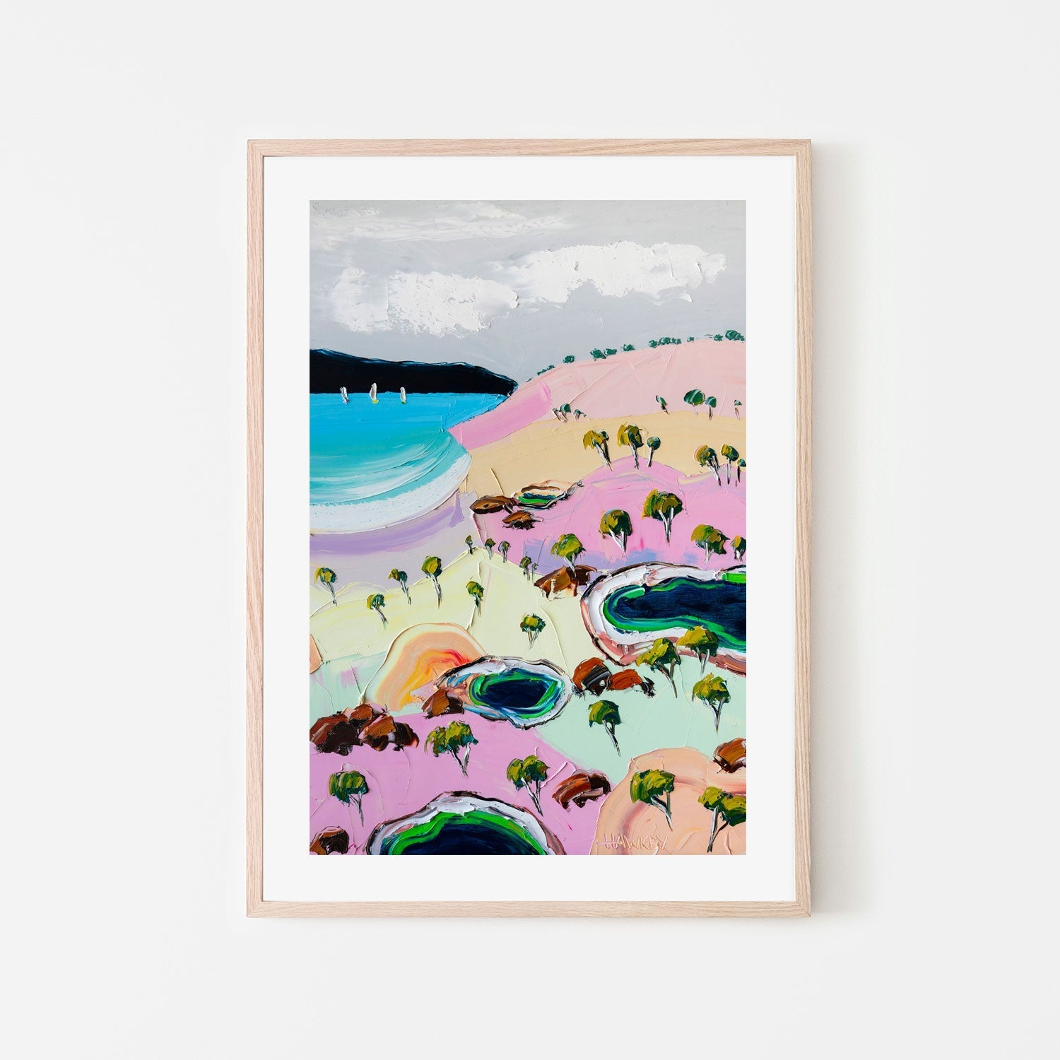 wall-art-print-canvas-poster-framed-Pastel Summer , By Angela Hawkey-6