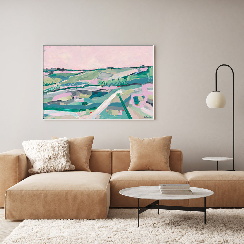 wall-art-print-canvas-poster-framed-Pastel Symphony , By Belinda Stone-GIOIA-WALL-ART