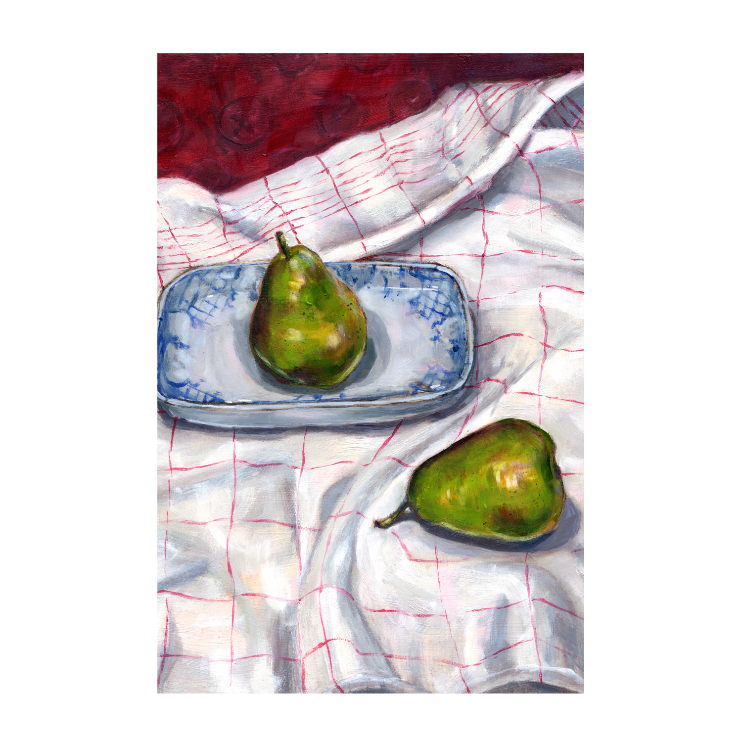 wall-art-print-canvas-poster-framed-Pears , By Paula Mills-1