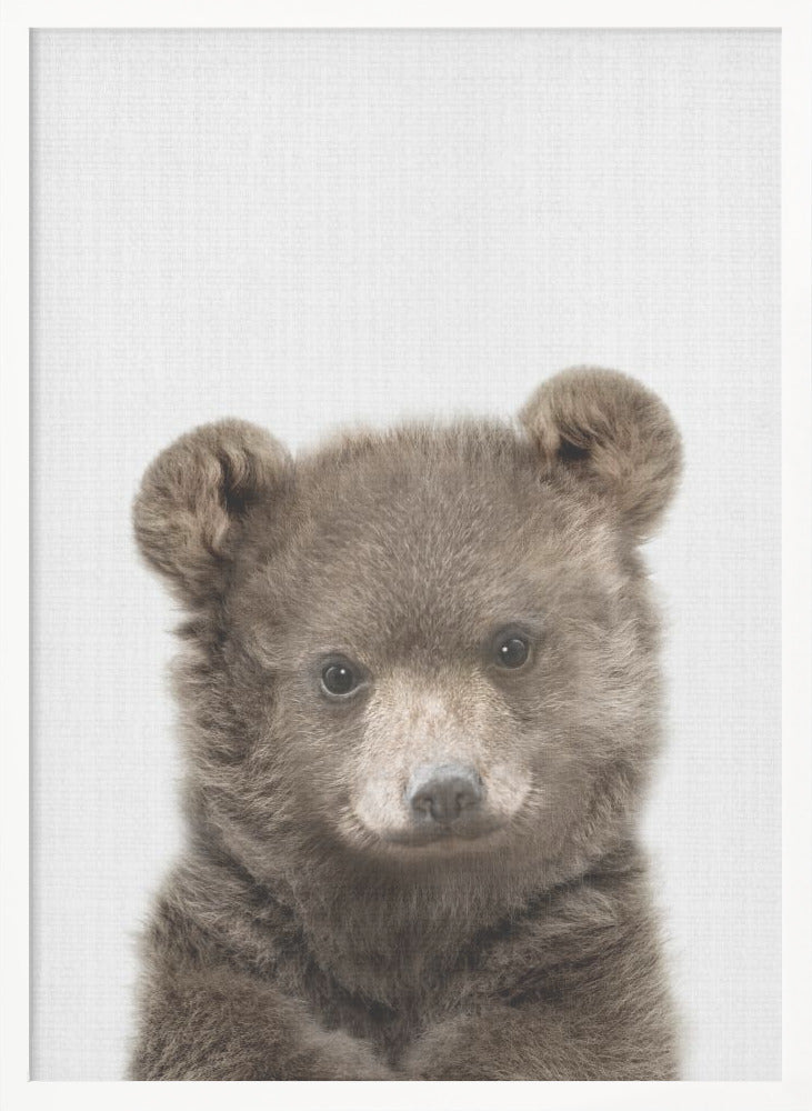 wall-art-print-canvas-poster-framed-Peekaboo Baby Bear , By Lola Peacock-5