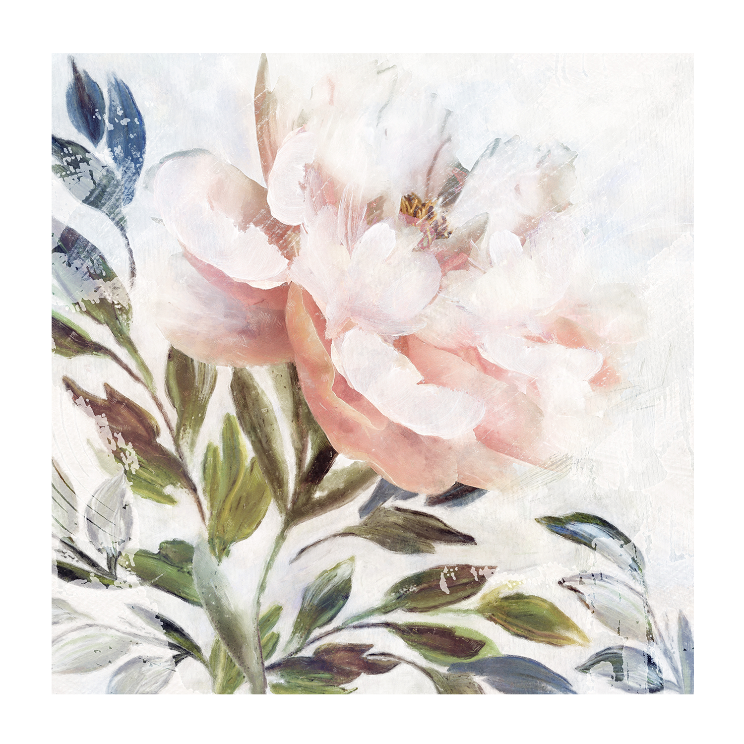 wall-art-print-canvas-poster-framed-Peony Melody, Style A & B, Set Of 2 , By Nina Blue-9