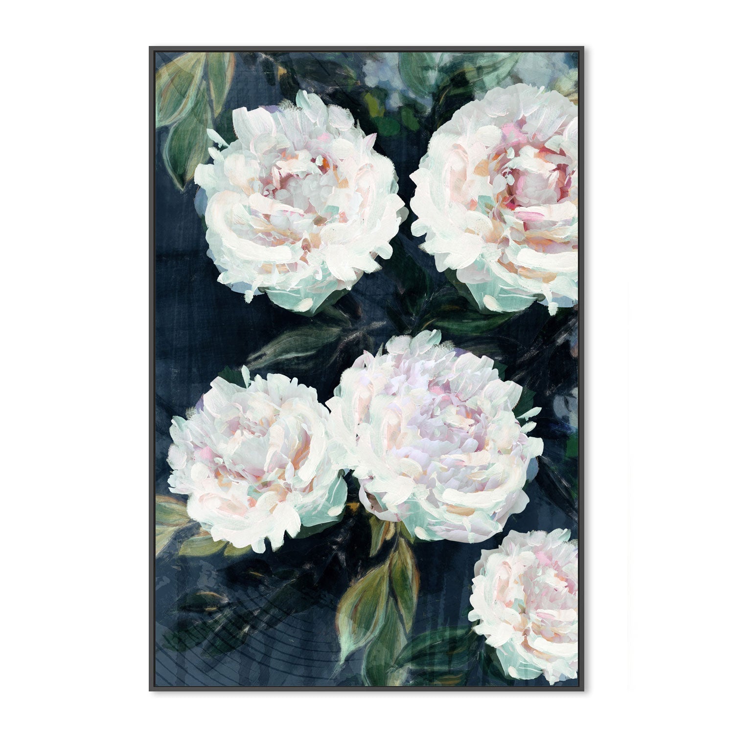 wall-art-print-canvas-poster-framed-Peony Melody, Style A , By Nina Blue-3