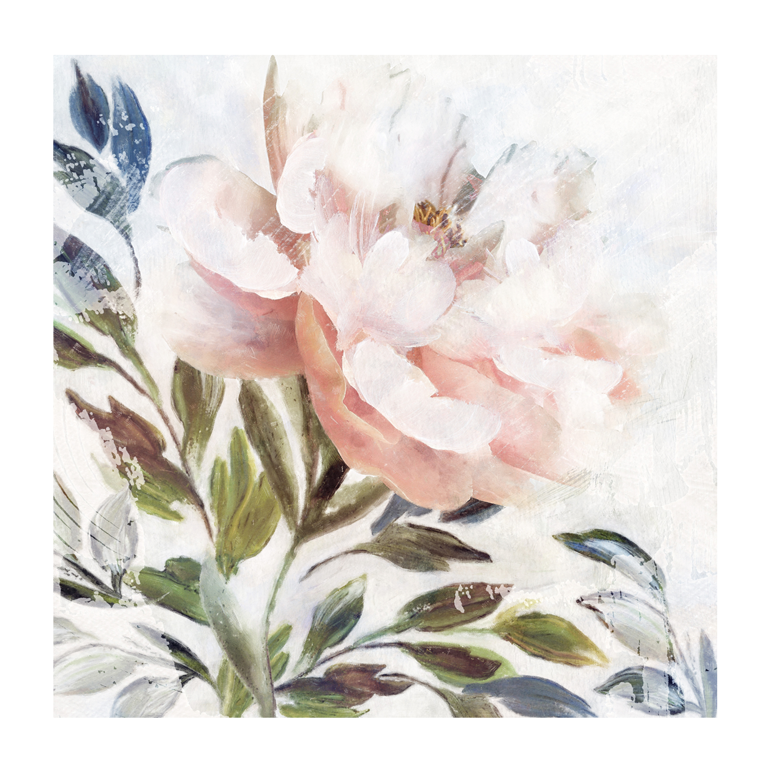 wall-art-print-canvas-poster-framed-Peony Melody, Style B , By Nina Blue-1