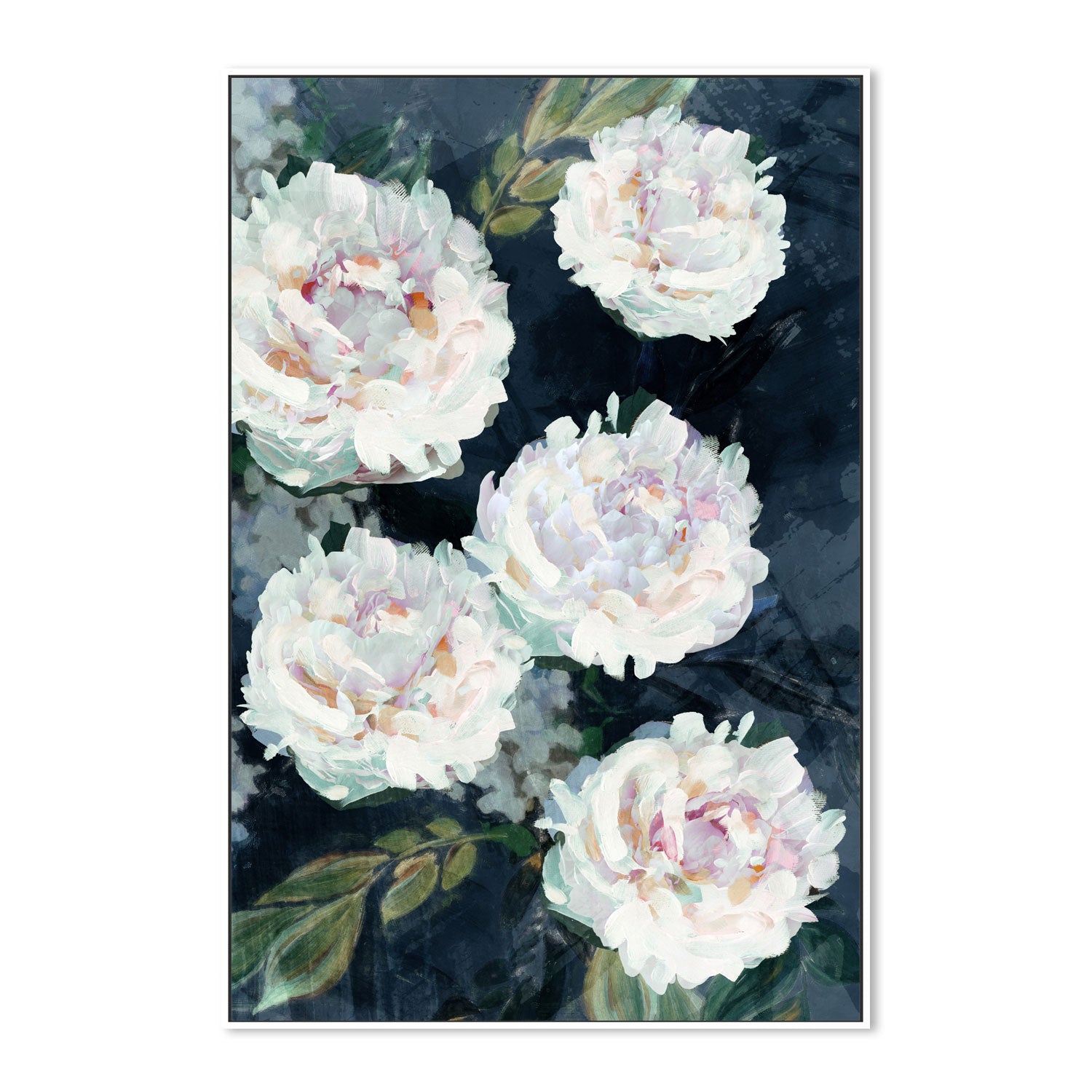 wall-art-print-canvas-poster-framed-Peony Melody, Style B , By Nina Blue-5