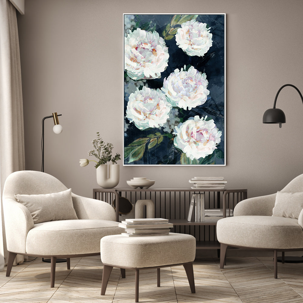 wall-art-print-canvas-poster-framed-Peony Melody, Style B , By Nina Blue-7