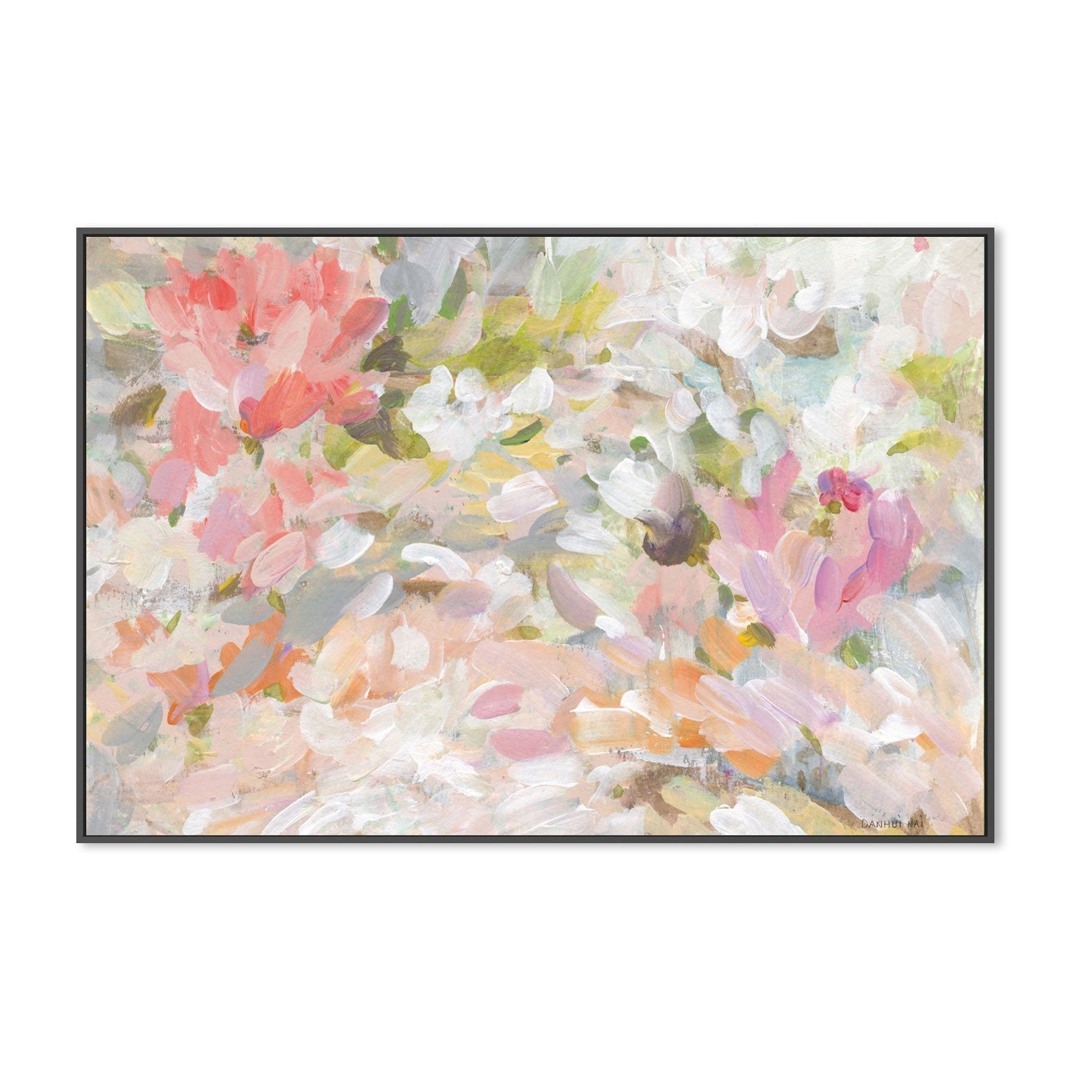 wall-art-print-canvas-poster-framed-Petal Confetti-by-Danhui Nai-Gioia Wall Art