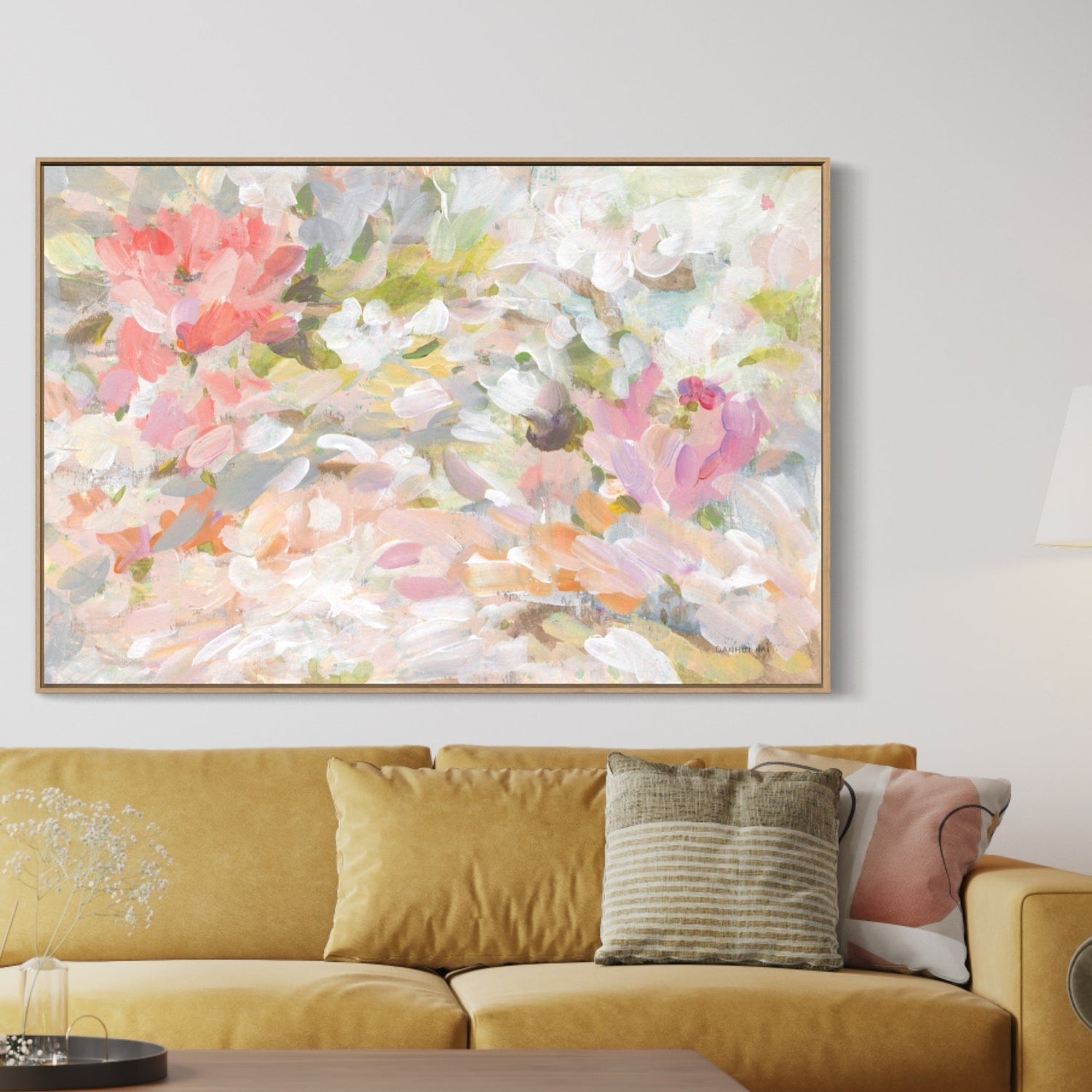 wall-art-print-canvas-poster-framed-Petal Confetti-by-Danhui Nai-Gioia Wall Art