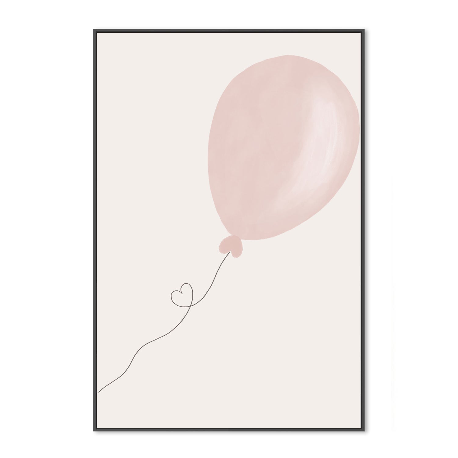 wall-art-print-canvas-poster-framed-Pink Balloon , By Menina Lisboa-3