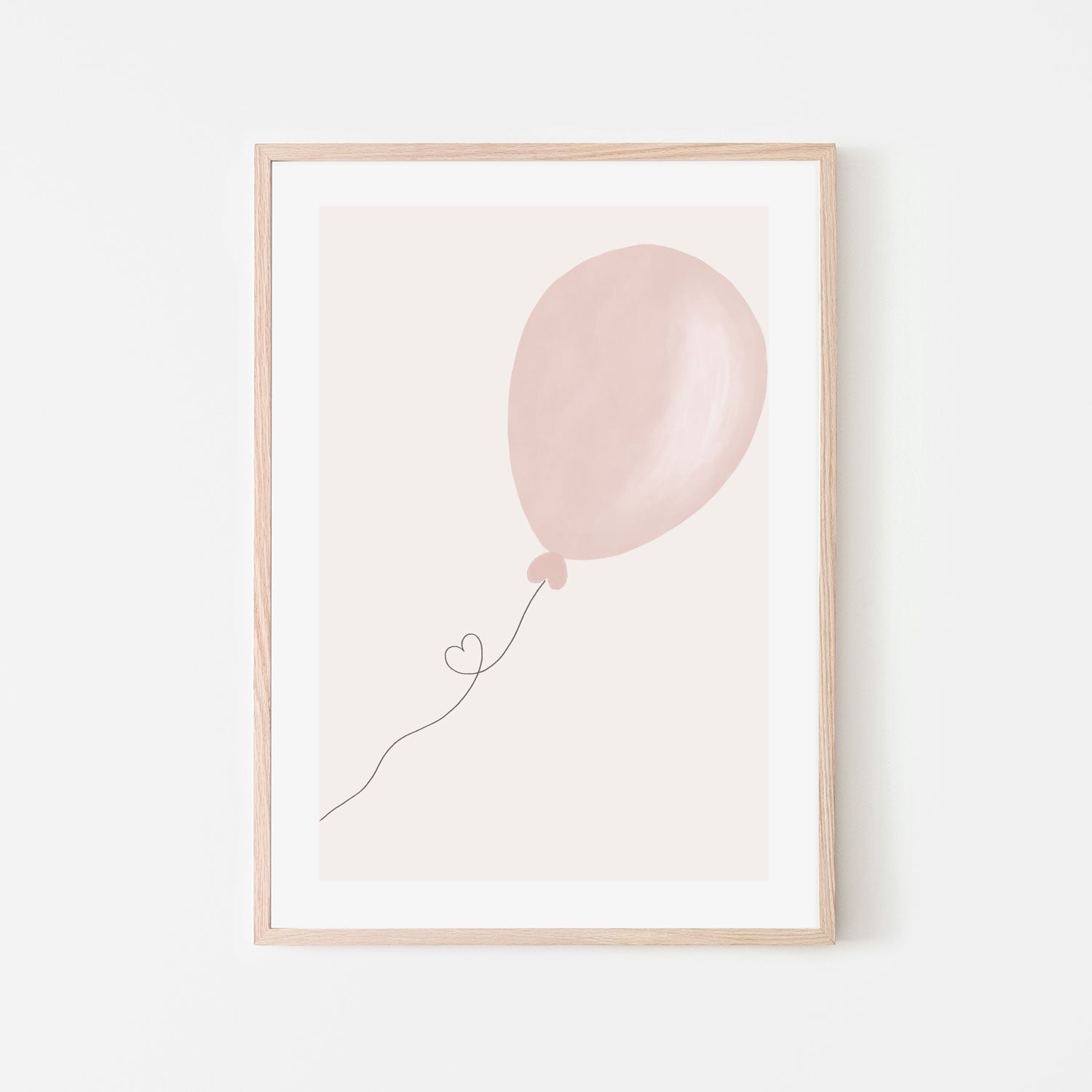 wall-art-print-canvas-poster-framed-Pink Balloon , By Menina Lisboa-6