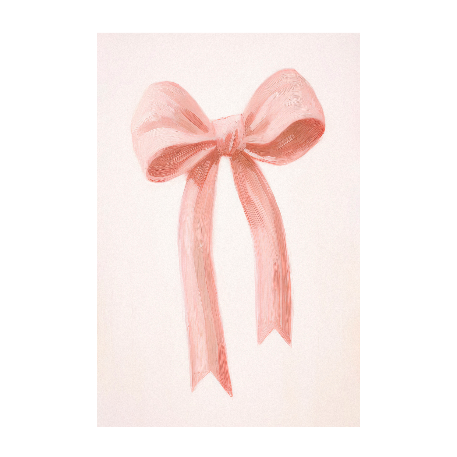 wall-art-print-canvas-poster-framed-Pink Bow , By Lady Hana-1