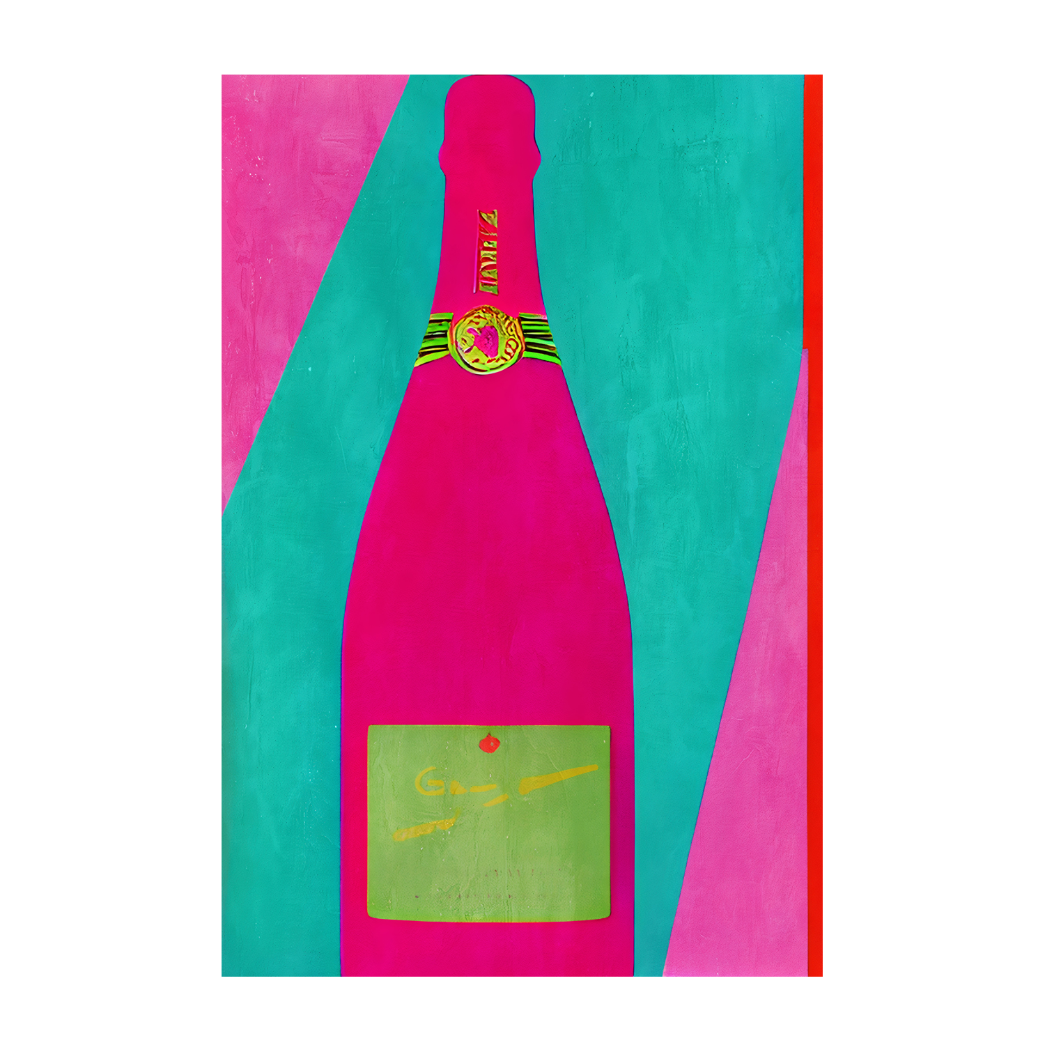 wall-art-print-canvas-poster-framed-Pink Champagne , By Bo Anderson-1