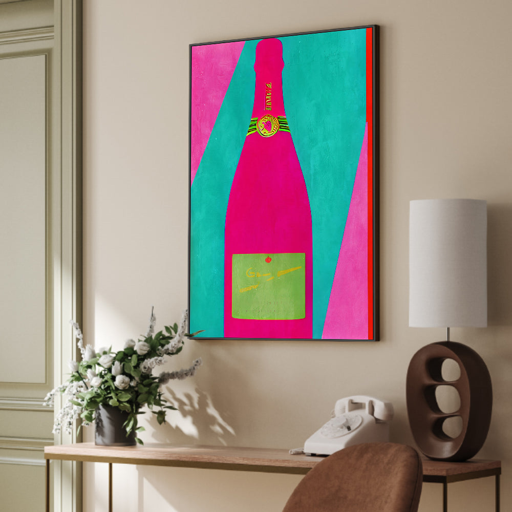 wall-art-print-canvas-poster-framed-Pink Champagne , By Bo Anderson-2