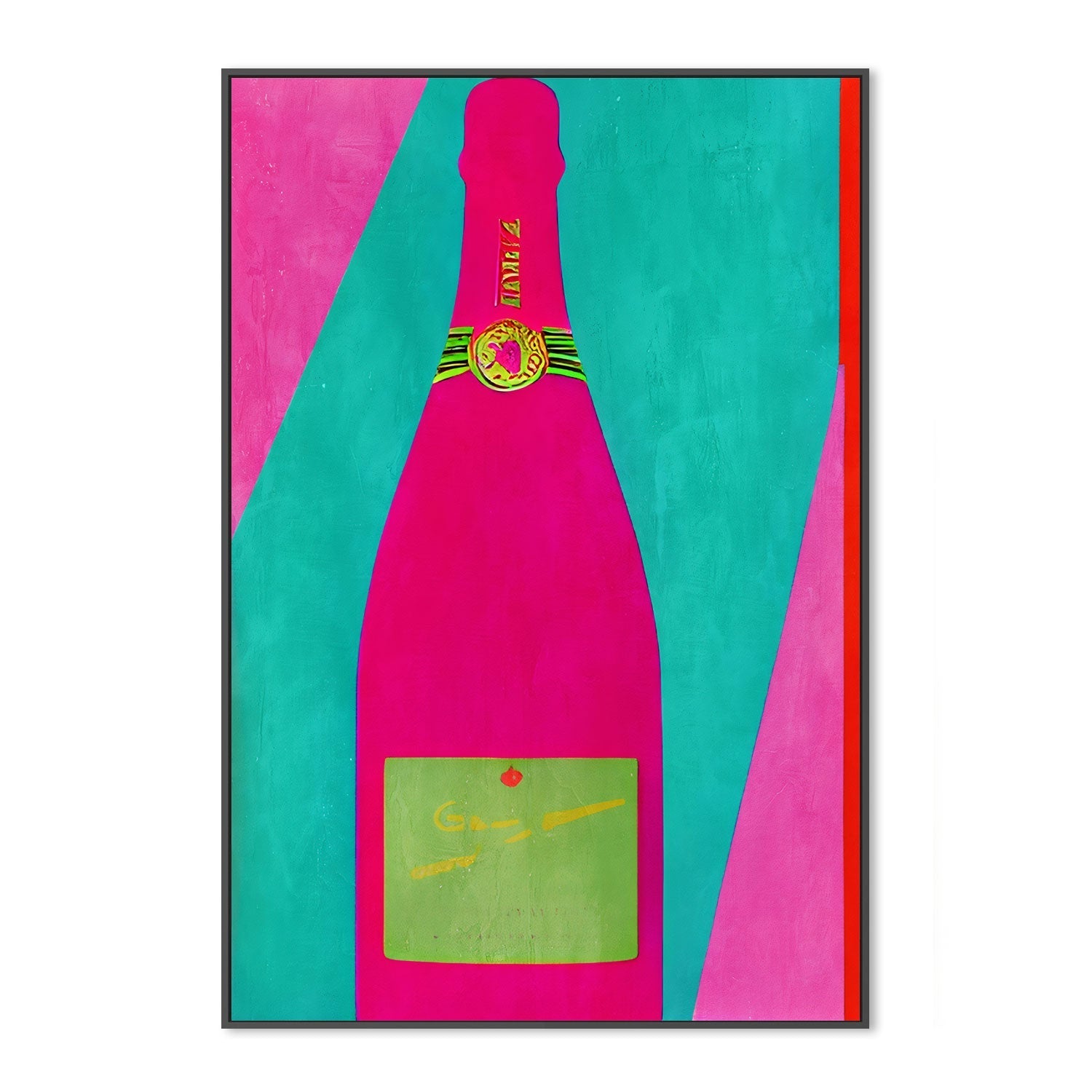 wall-art-print-canvas-poster-framed-Pink Champagne , By Bo Anderson-3