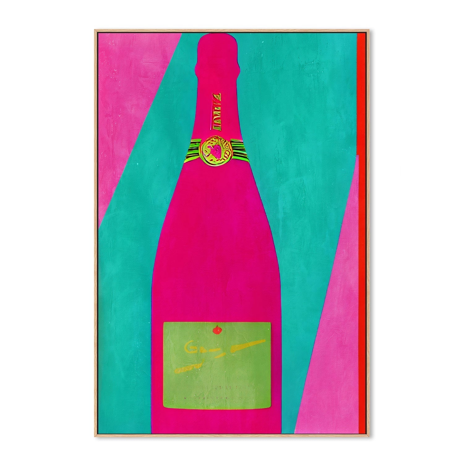 wall-art-print-canvas-poster-framed-Pink Champagne , By Bo Anderson-4