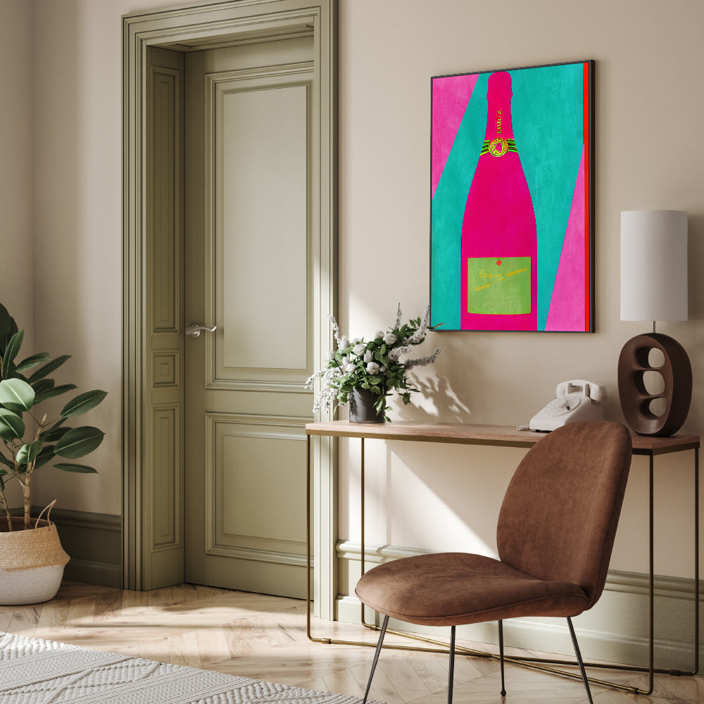 wall-art-print-canvas-poster-framed-Pink Champagne , By Bo Anderson-7